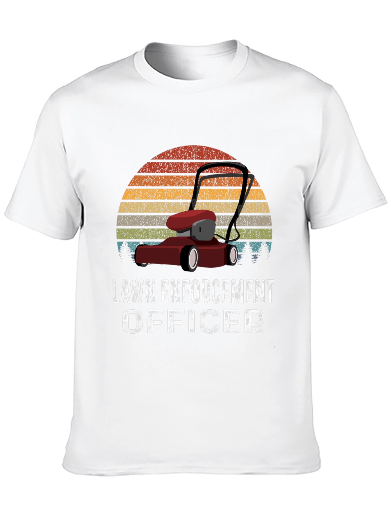 Lawn Enforcement Officer Graphic Tee