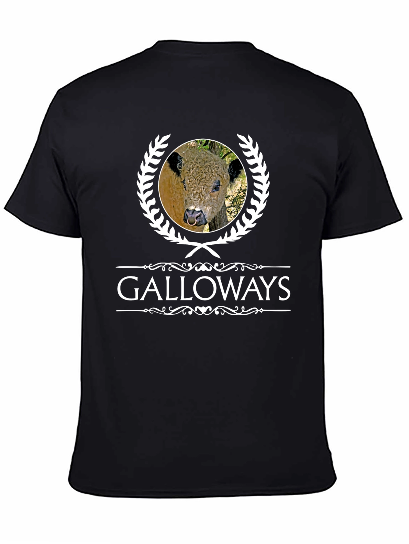 Galloways Bull Graphic Tee - Unique Design T-Shirt