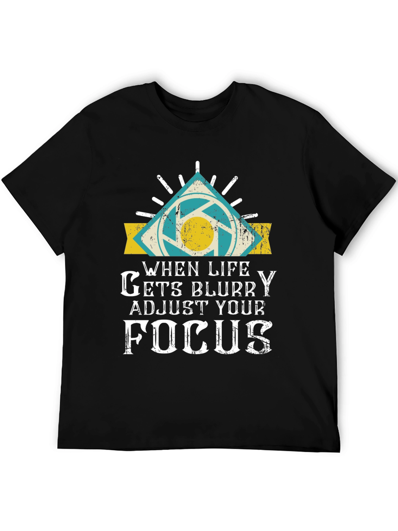 When Life Gets Blurry Focus Graphic T-Shirt