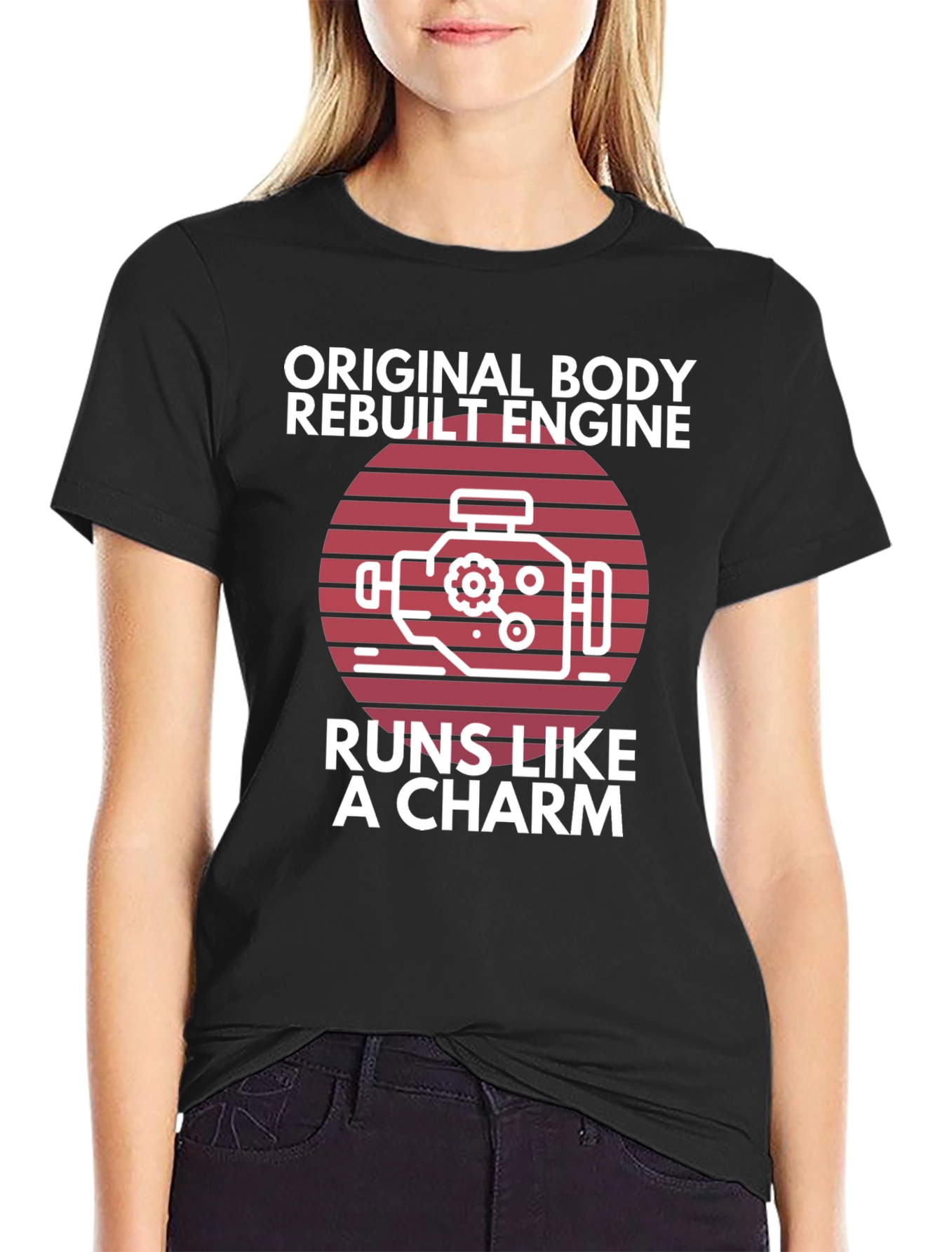 Original Body Rebuilt Engine T-Shirt