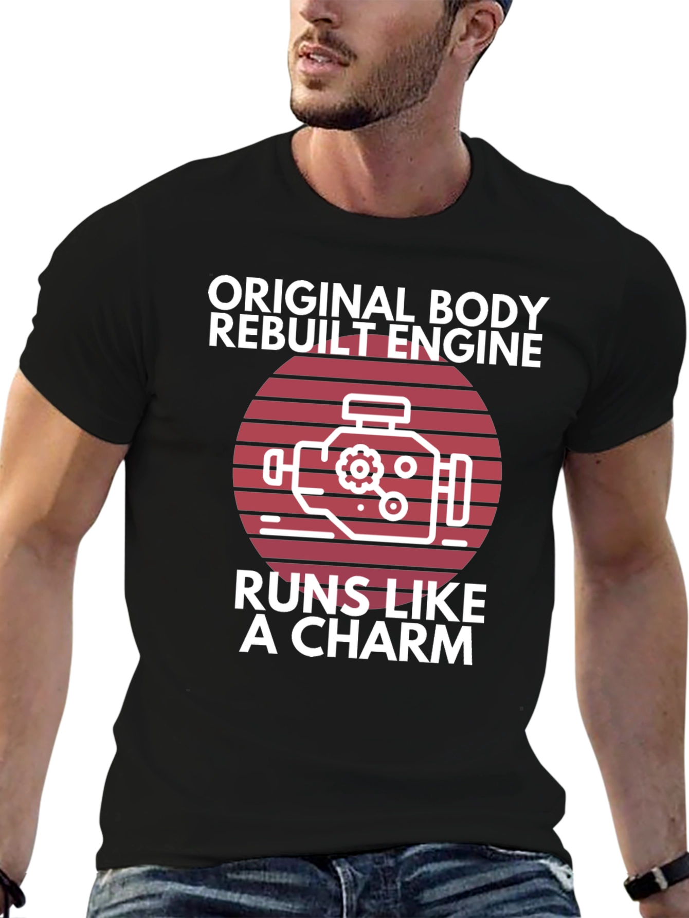 Original Body Rebuilt Engine T-Shirt