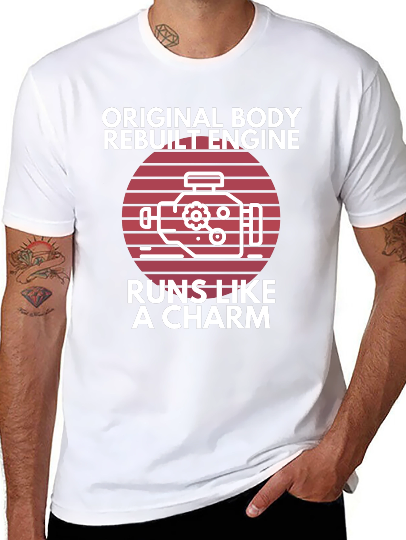 Original Body Rebuilt Engine T-Shirt