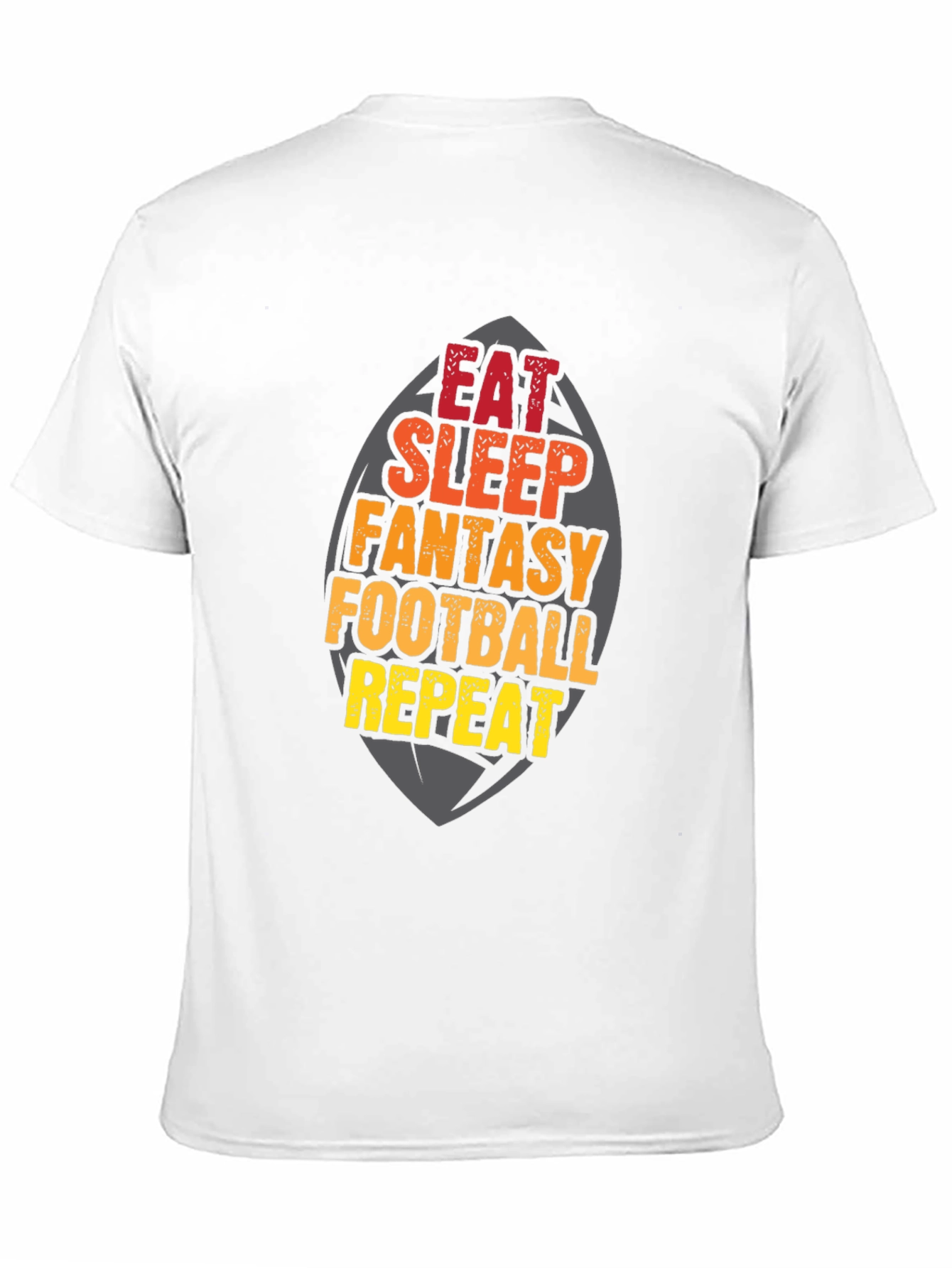 Eat Sleep Fantasy Football Repeat T-Shirt
