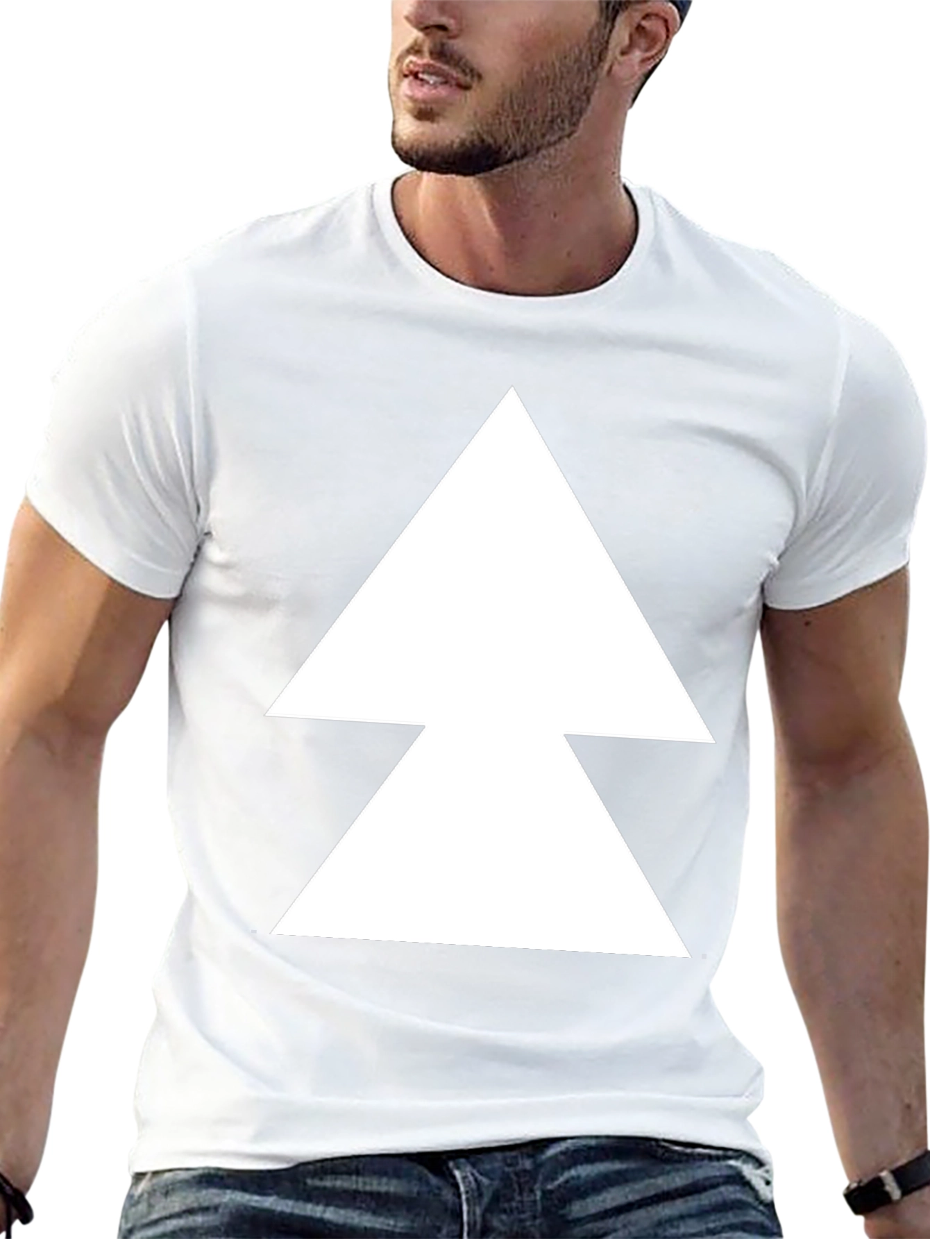 Geometric Arrow Tee