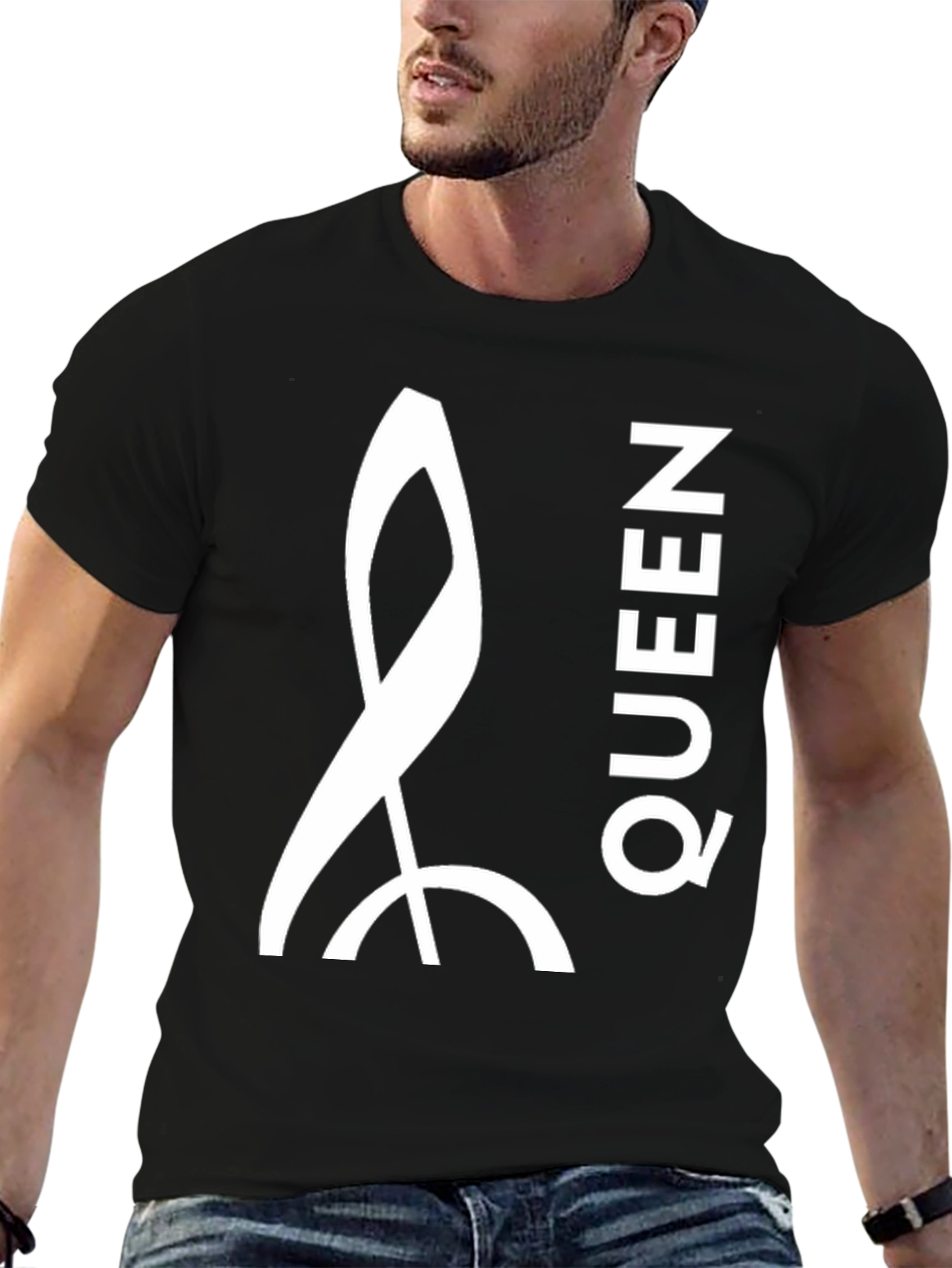 Queen Band Logo Black T-Shirt