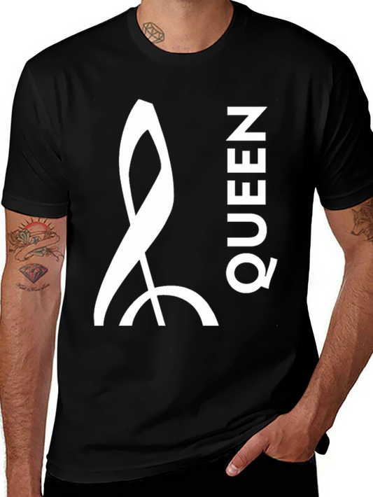 Queen Band Logo Black T-Shirt