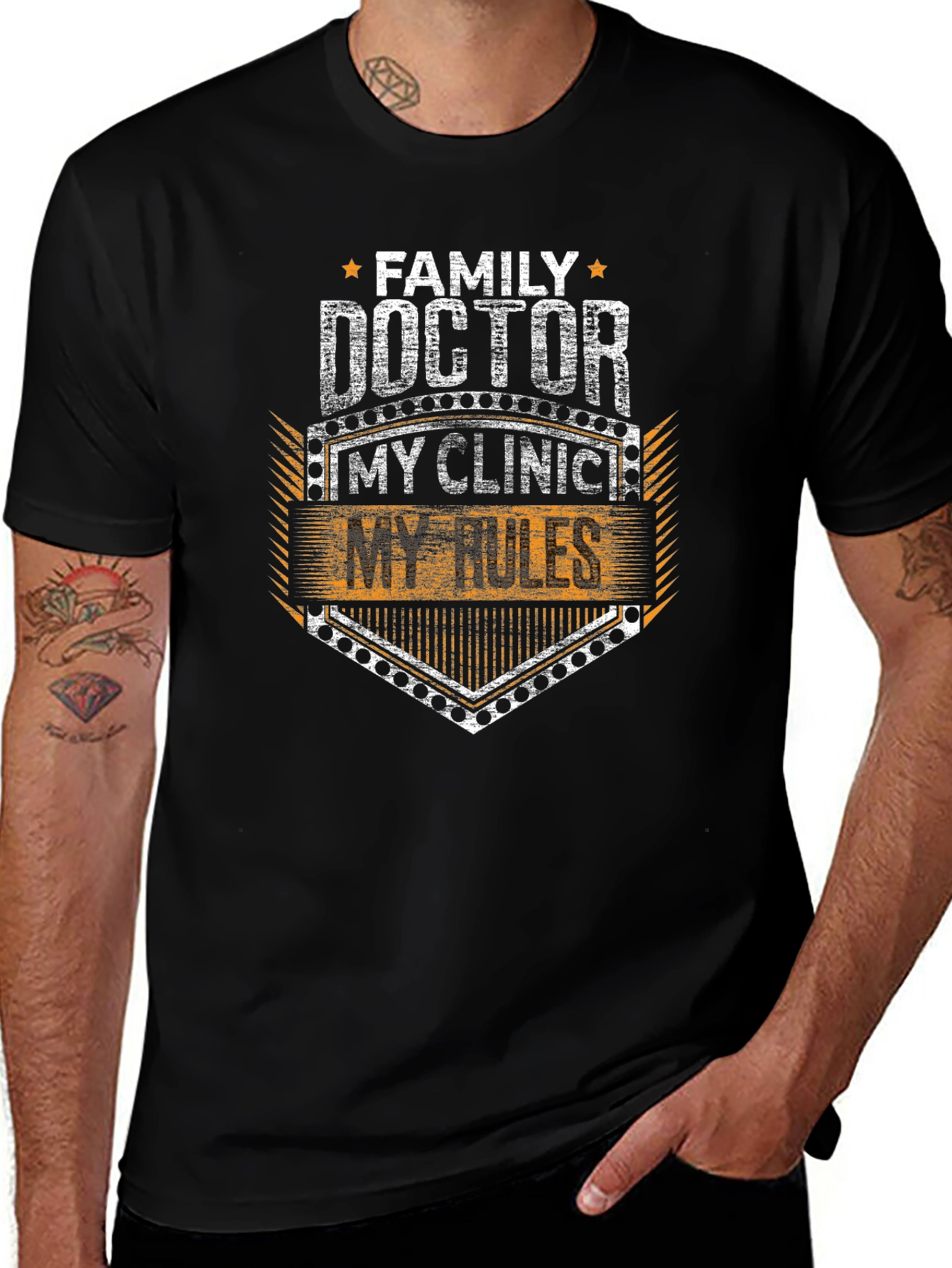 Family Doctor T-Shirt - My Clinic My Rules