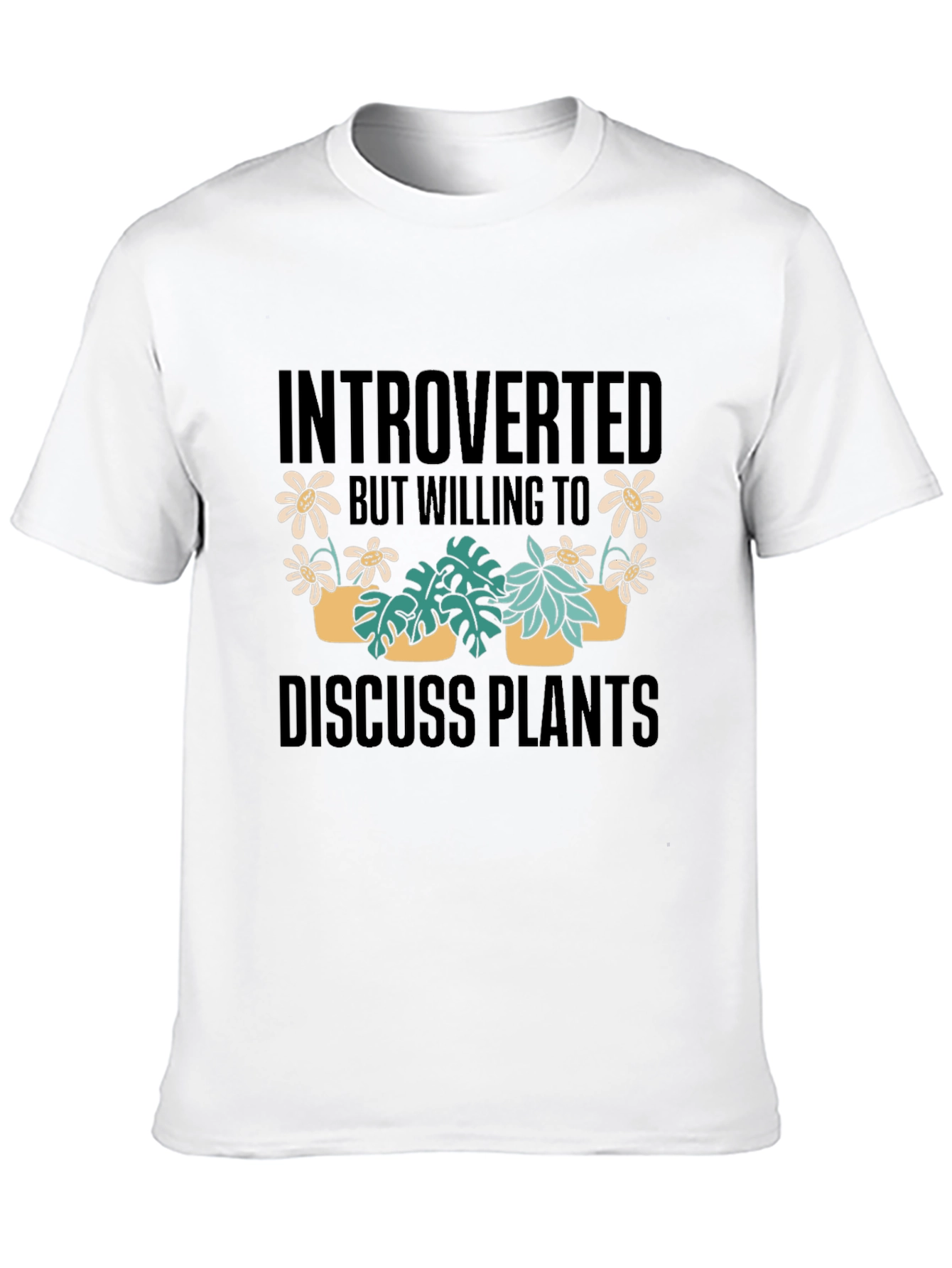 Introverted Plant Lover Graphic Tee