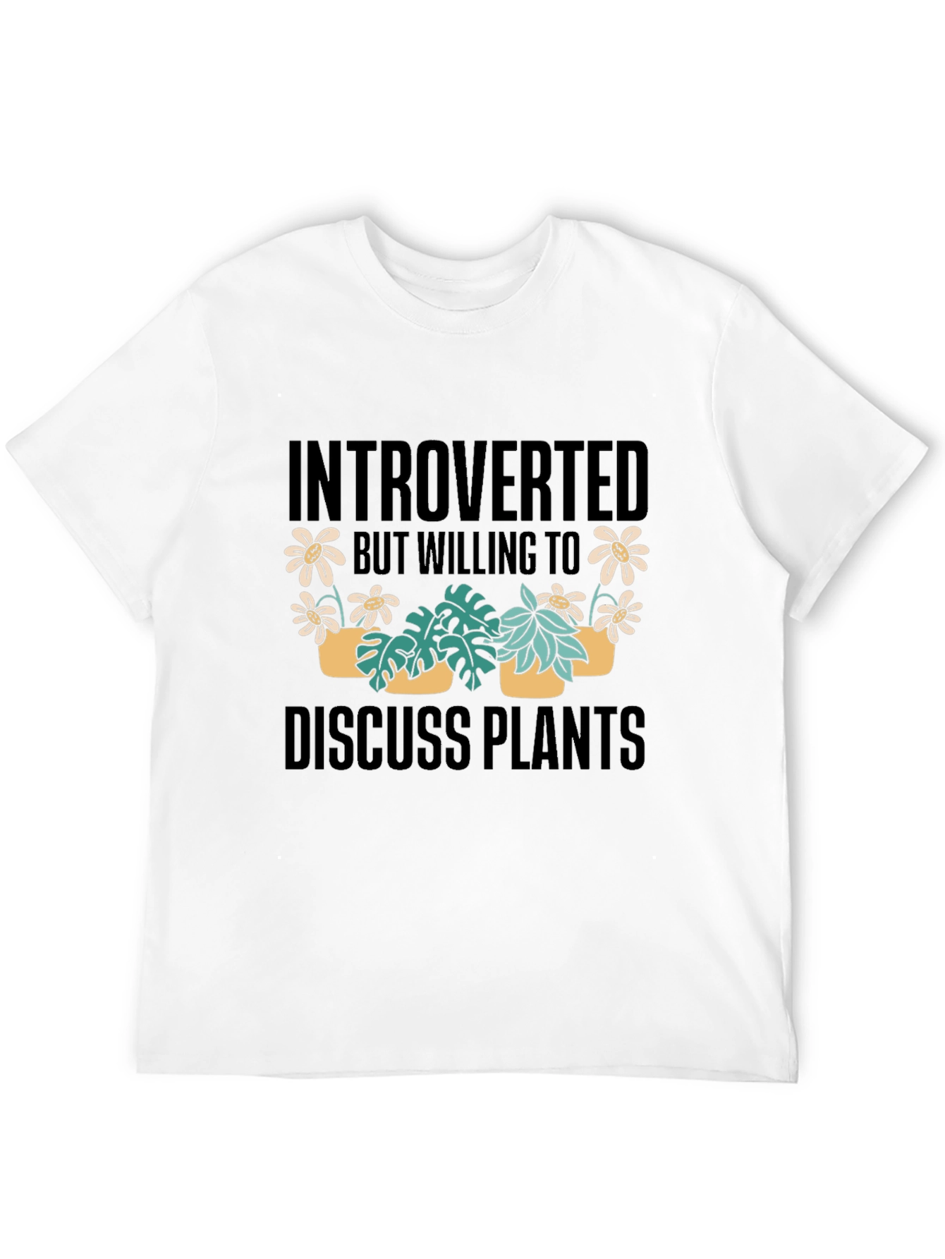 Introverted Plant Lover Graphic Tee