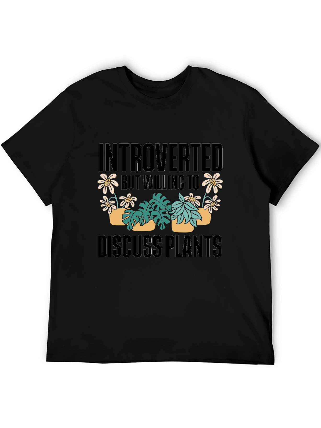 Introverted Plant Lover Graphic Tee