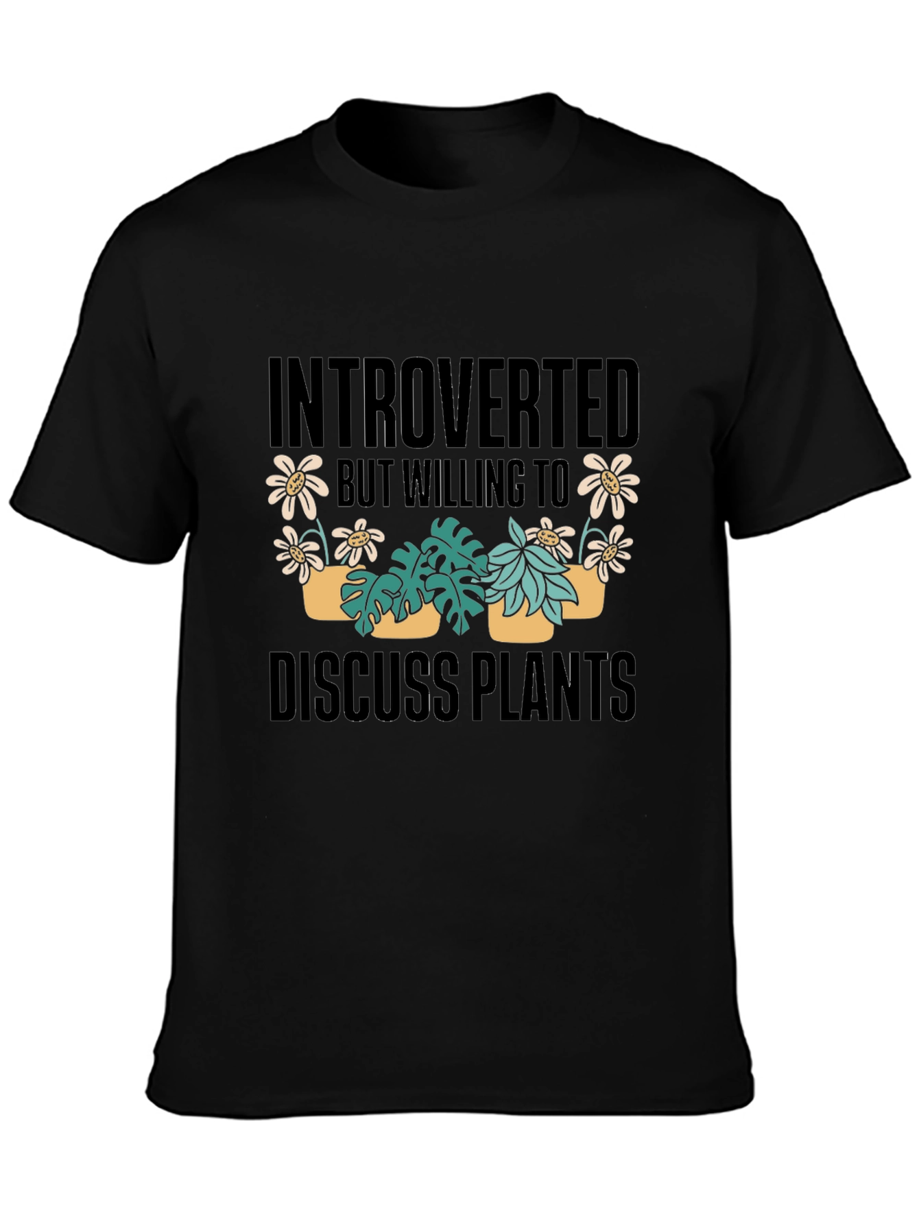 Introverted Plant Lover Graphic Tee