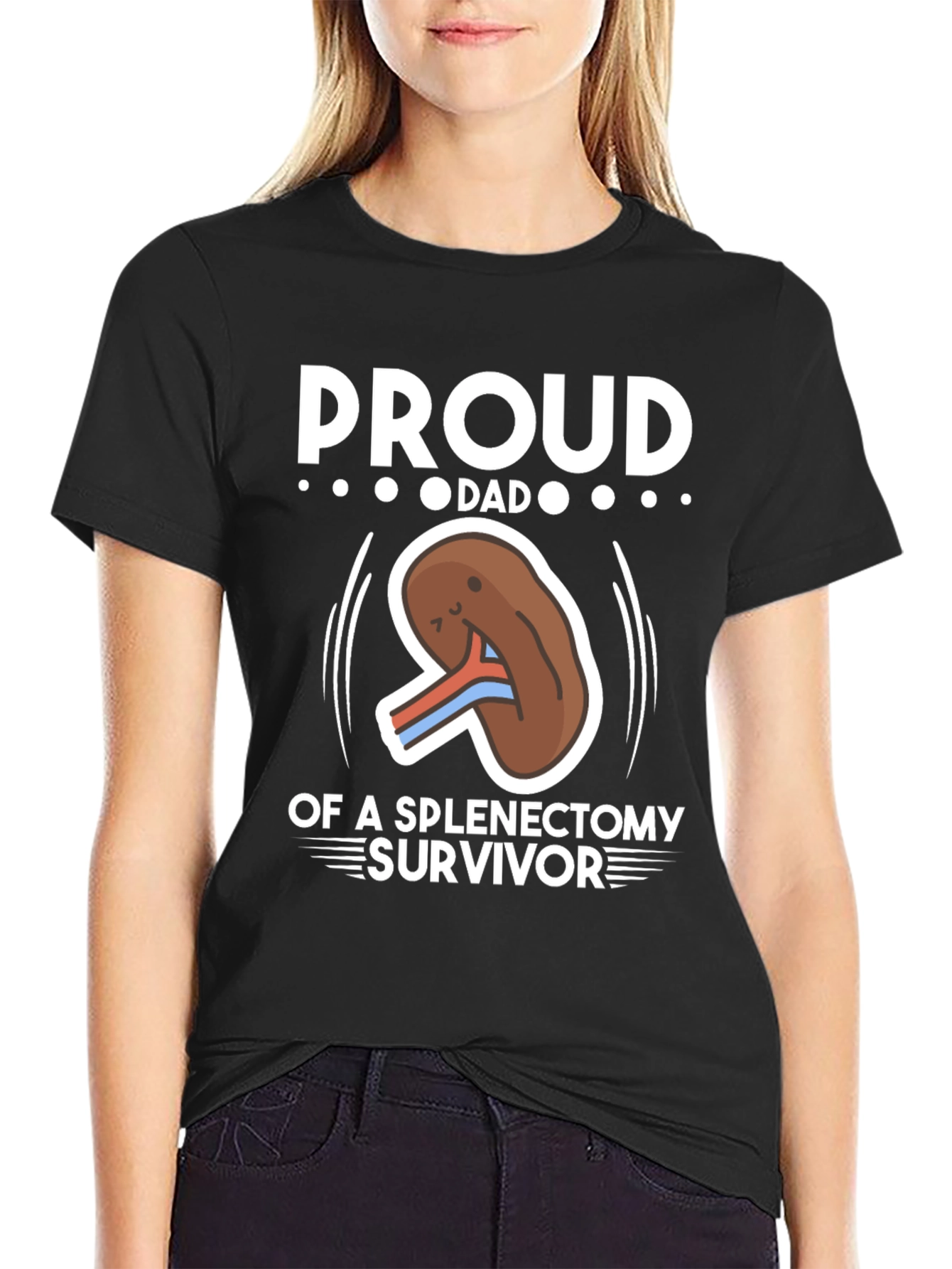 Proud Dad of Spleen Removal Survivor T-Shirt