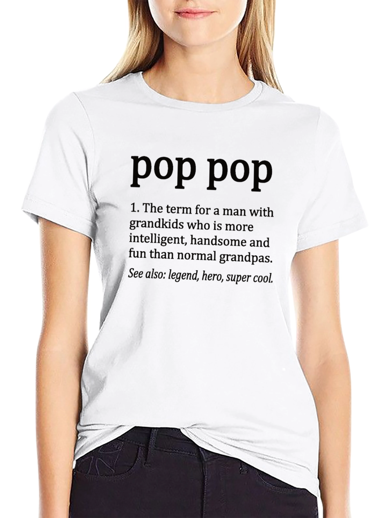 Pop Pop Definition T-Shirt - Grandfather Gift