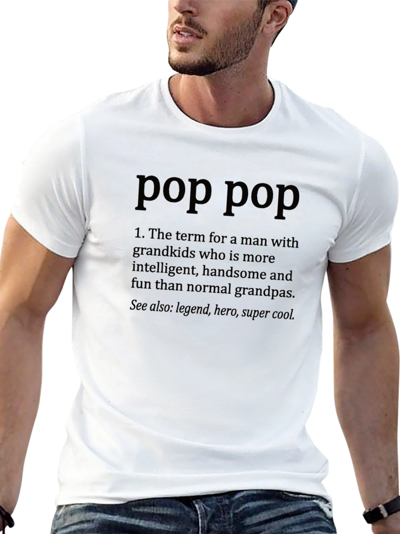 Pop Pop Definition T-Shirt - Grandfather Gift