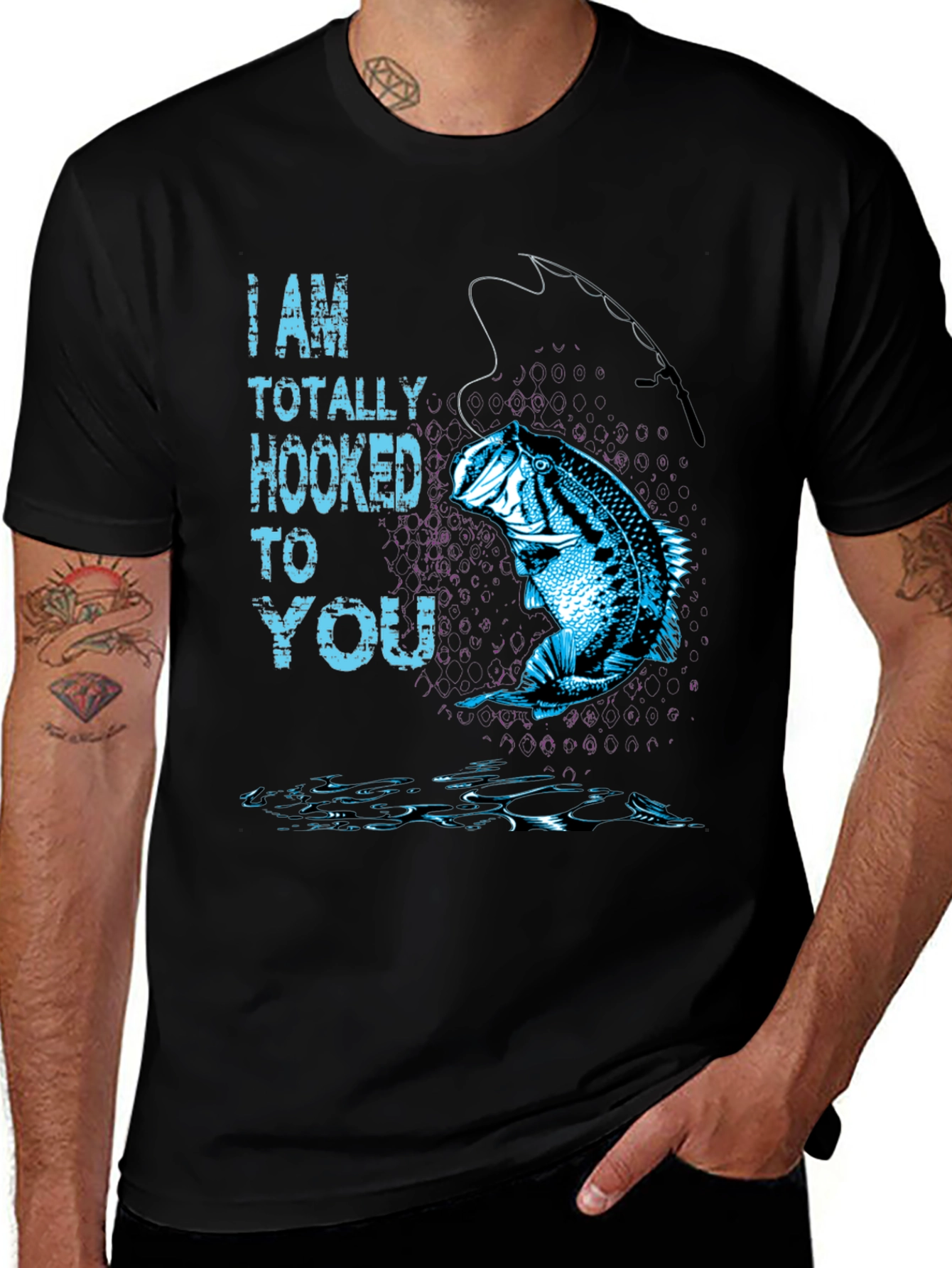Hooked On You Fishing T-Shirt