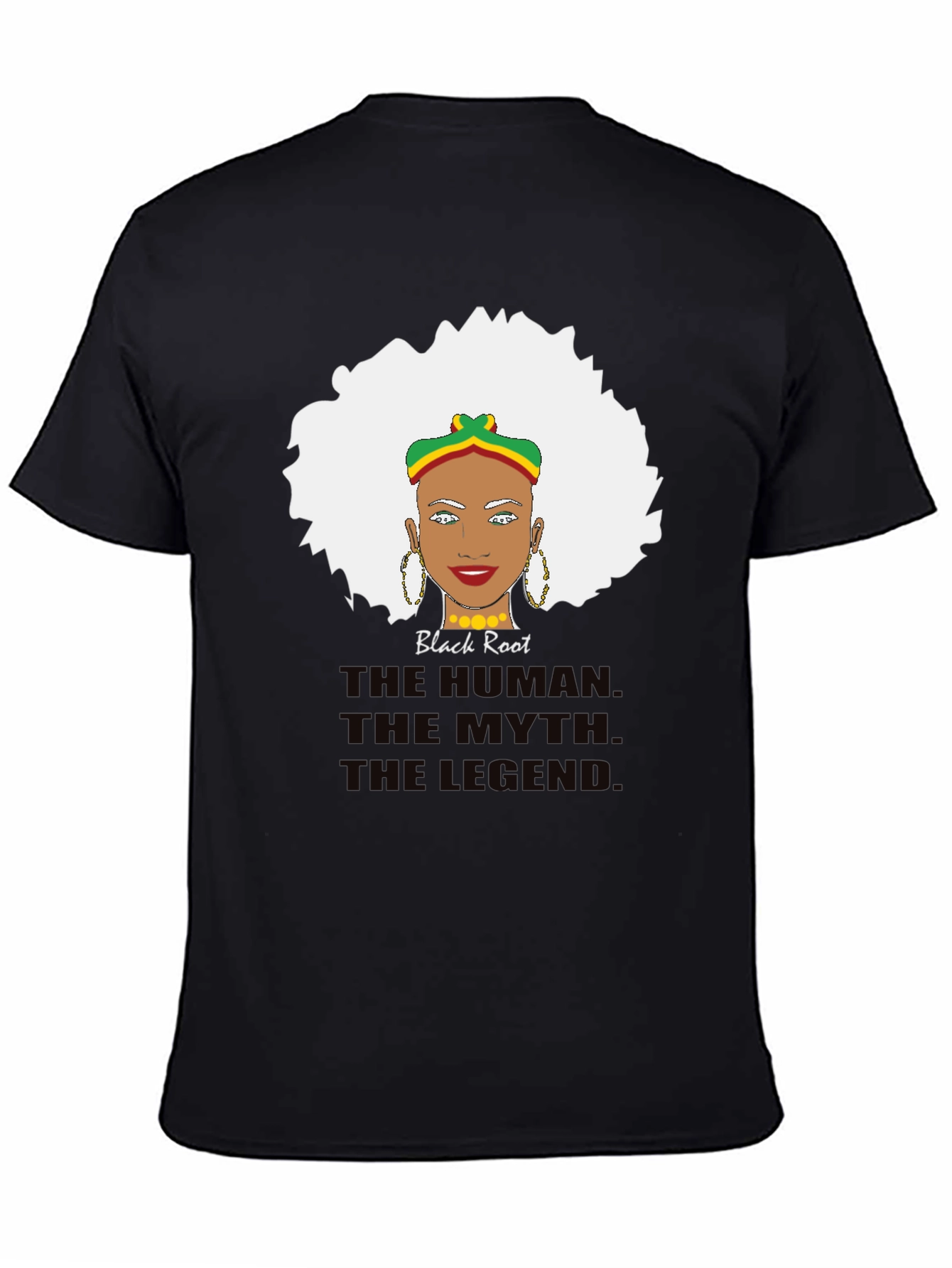 Black Root Legend T-Shirt - Unisex Graphic Tee