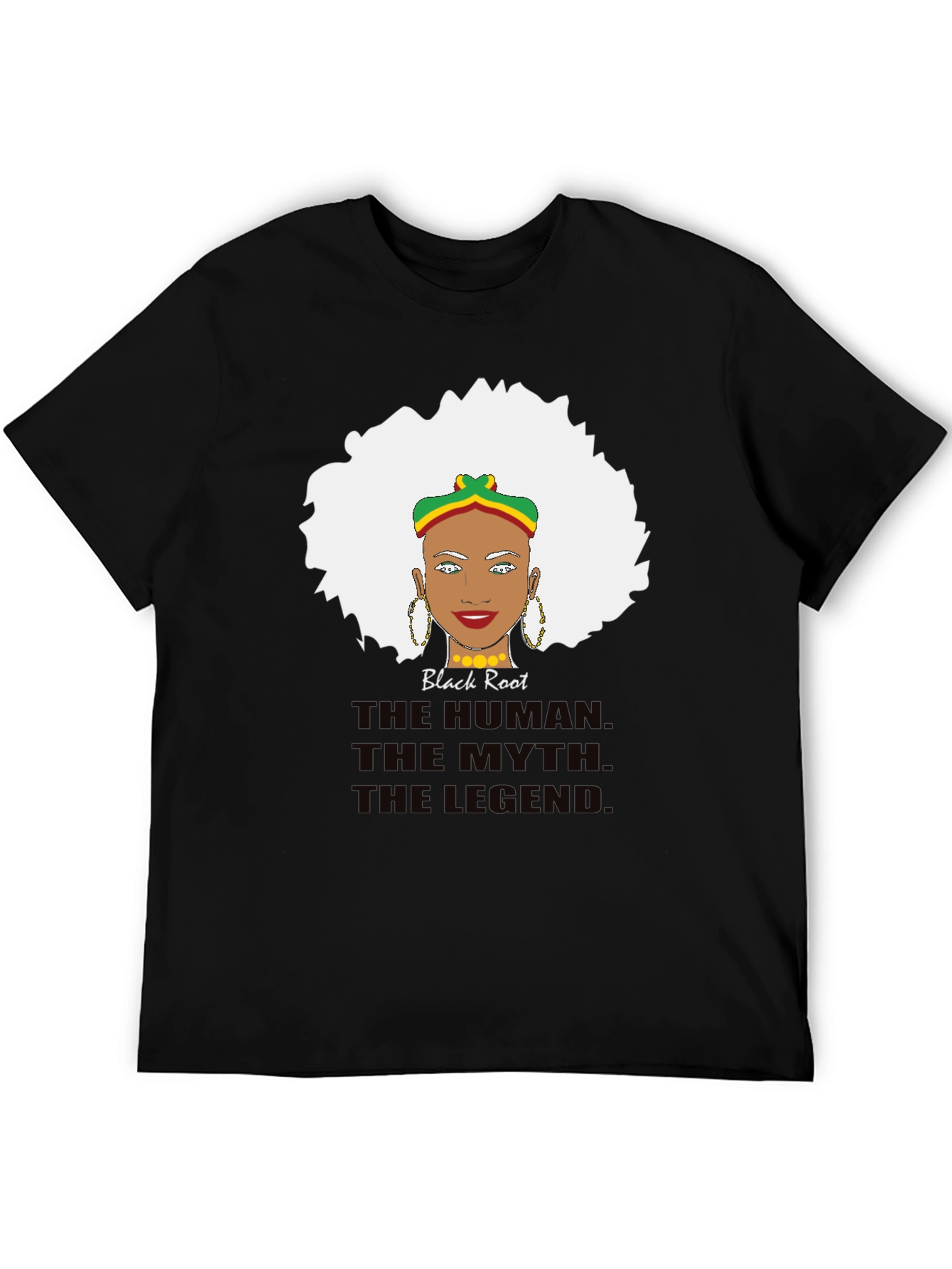 Black Root Legend T-Shirt - Unisex Graphic Tee