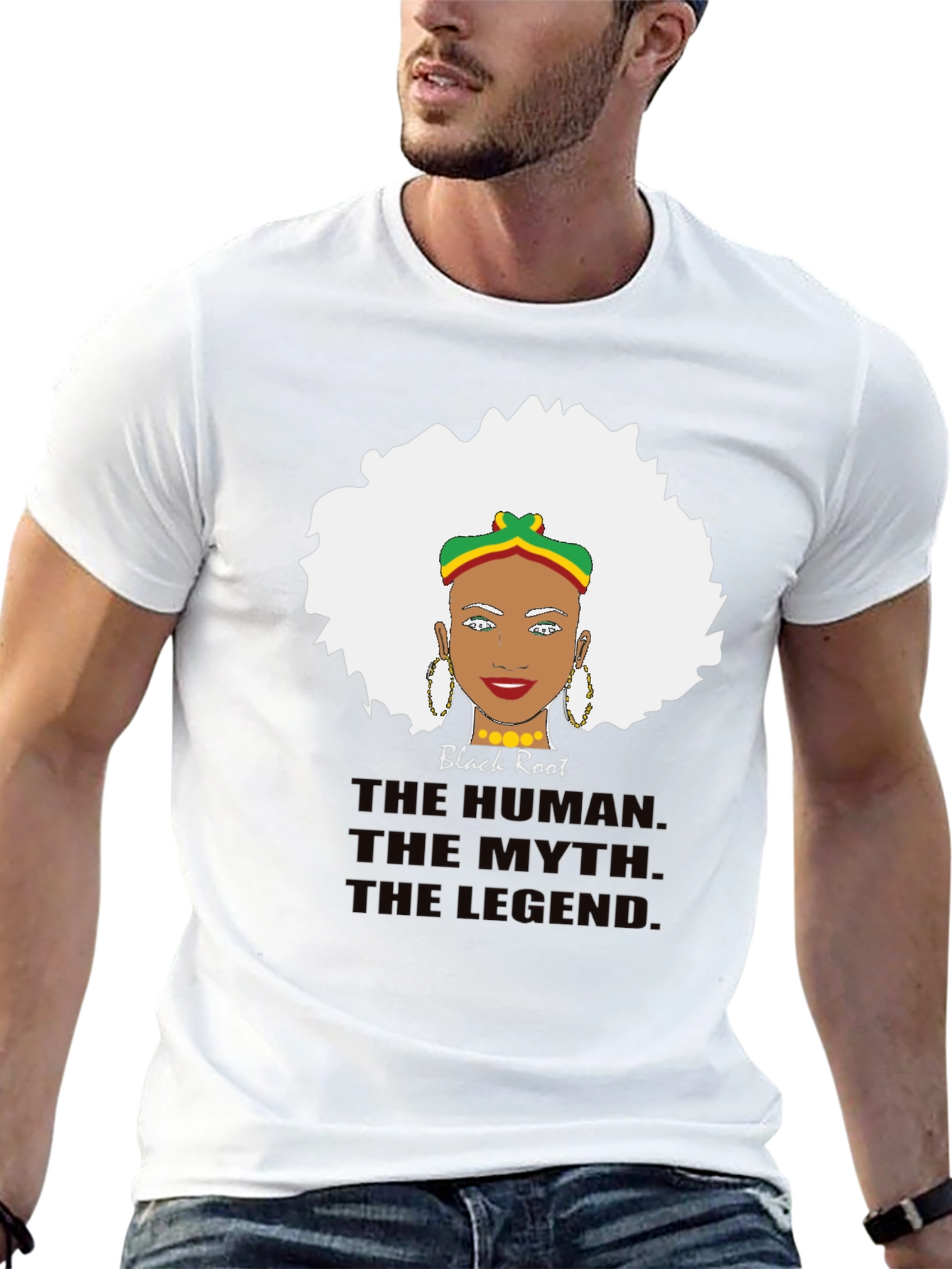 Black Root Legend T-Shirt - Unisex Graphic Tee