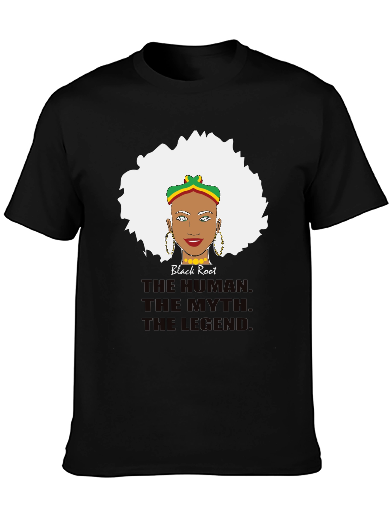 Black Root Legend T-Shirt - Unisex Graphic Tee