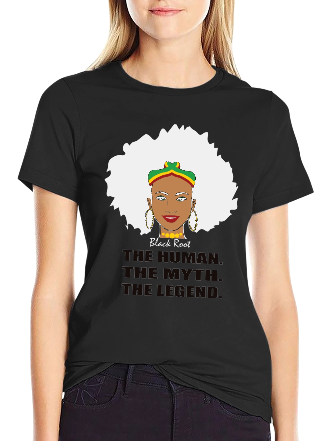 Black Root Legend T-Shirt - Unisex Graphic Tee