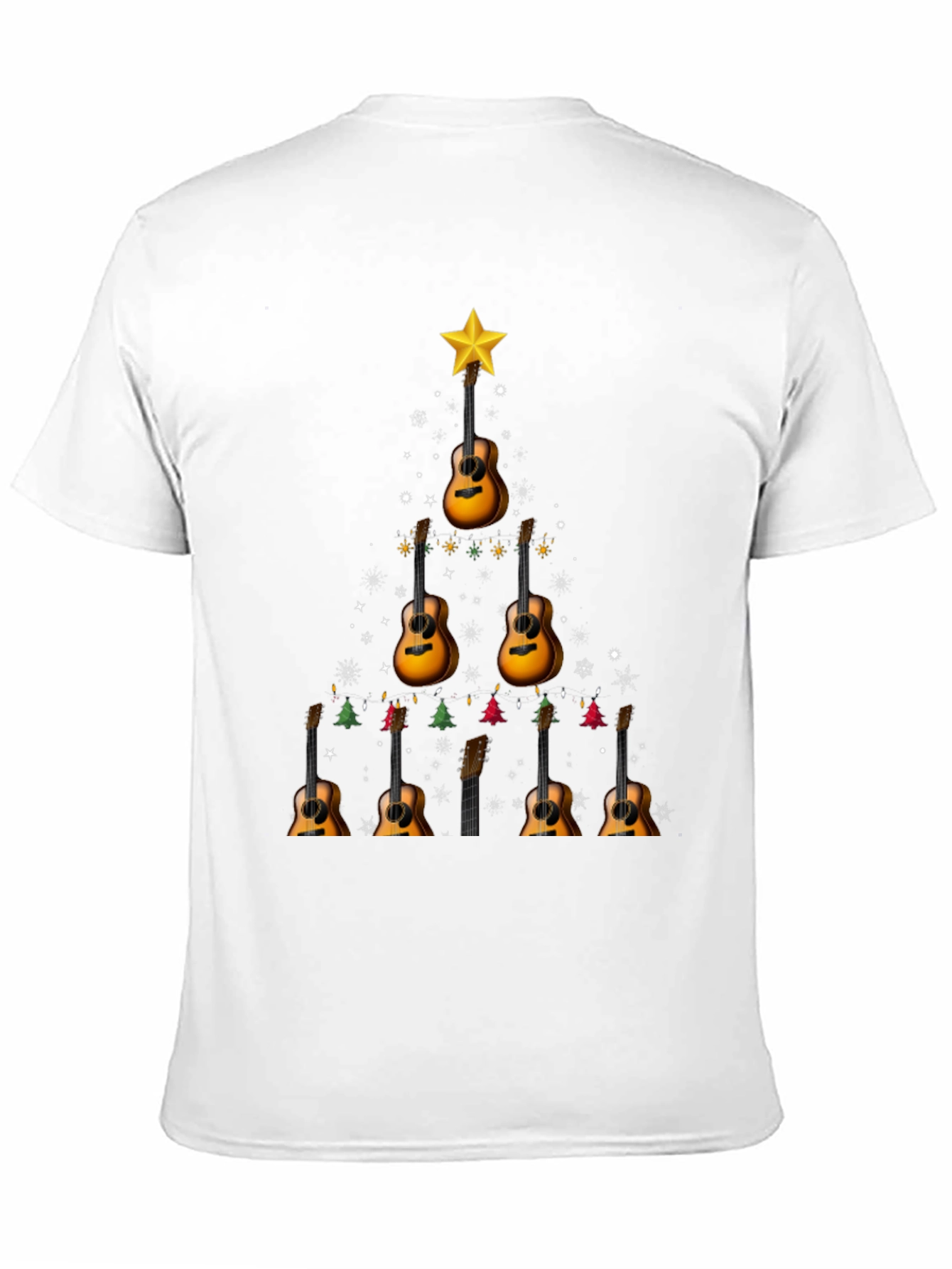 Guitar Christmas Tree T-Shirt