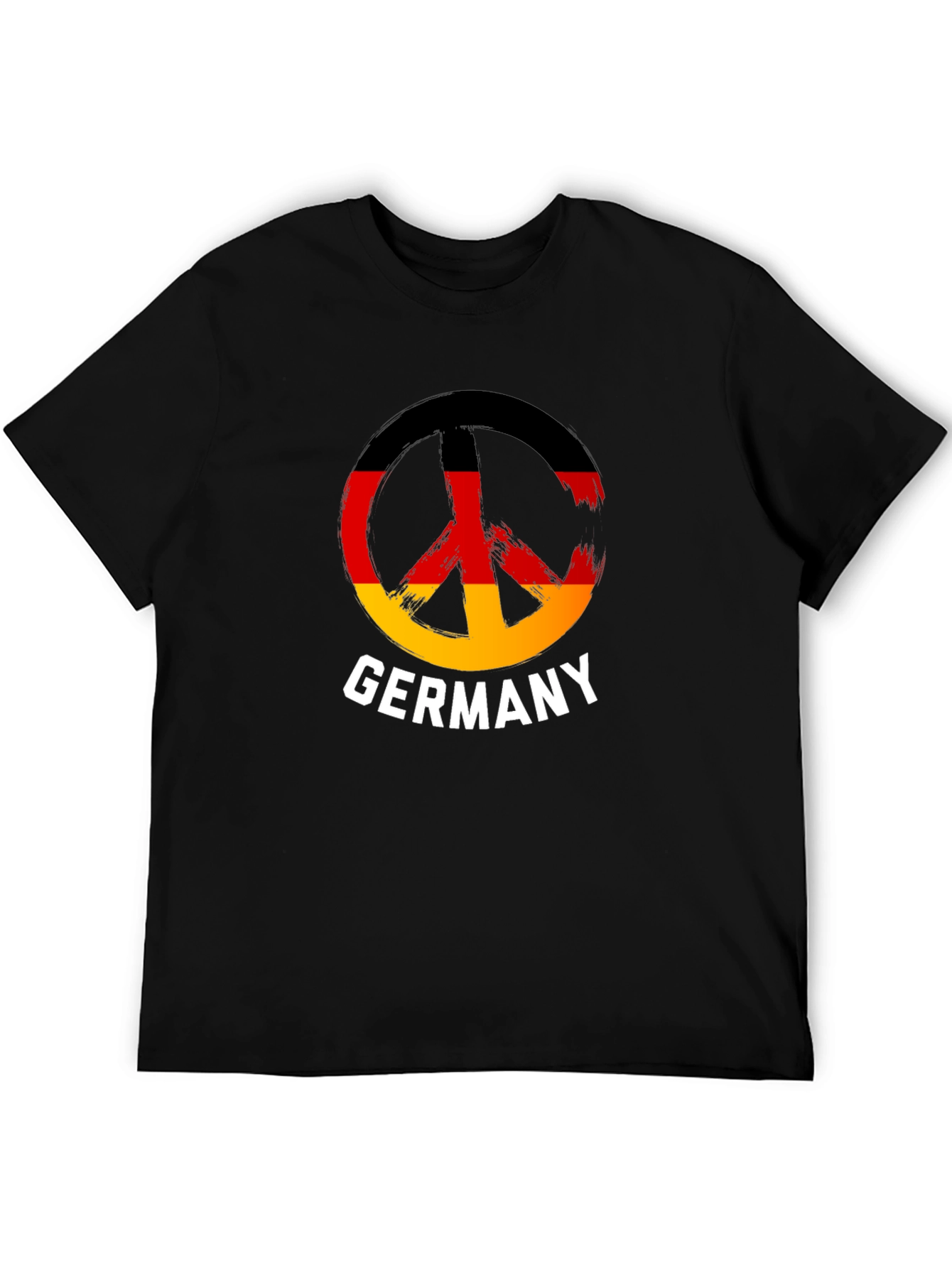 Germany Peace Symbol Tee - Black