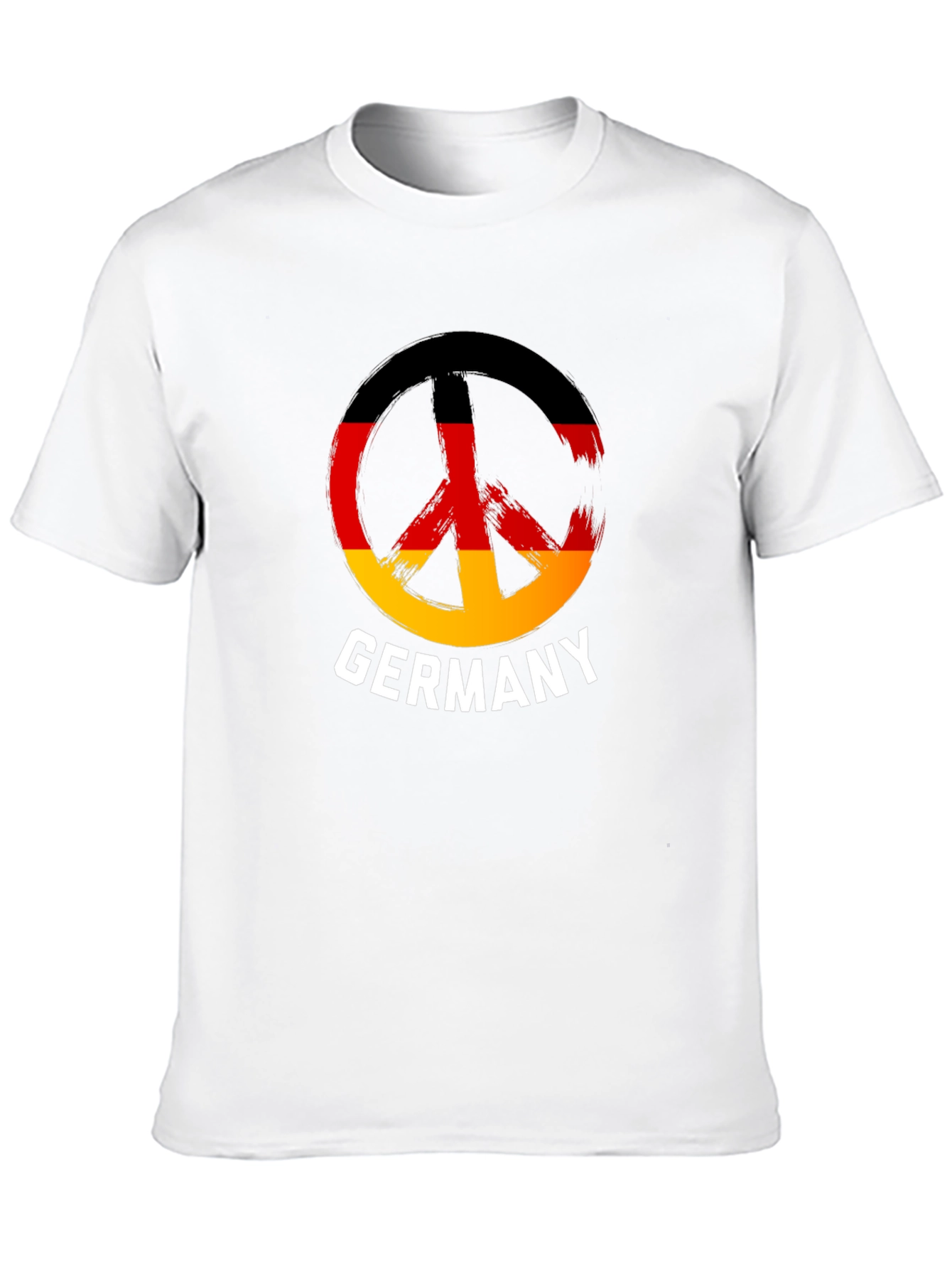 Germany Peace Symbol Tee - Black