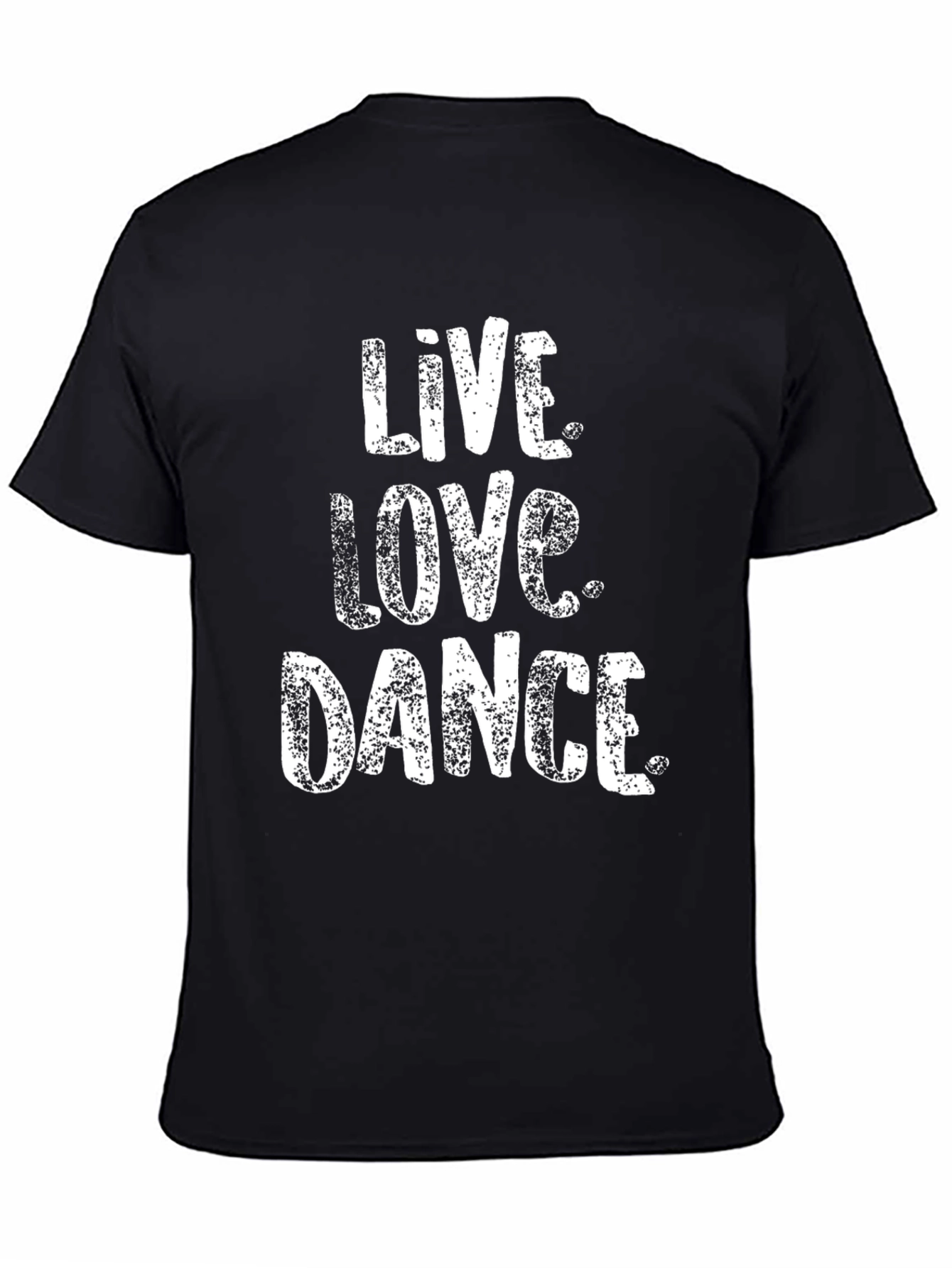 Live Love Dance Graphic Tee - Black T-Shirt