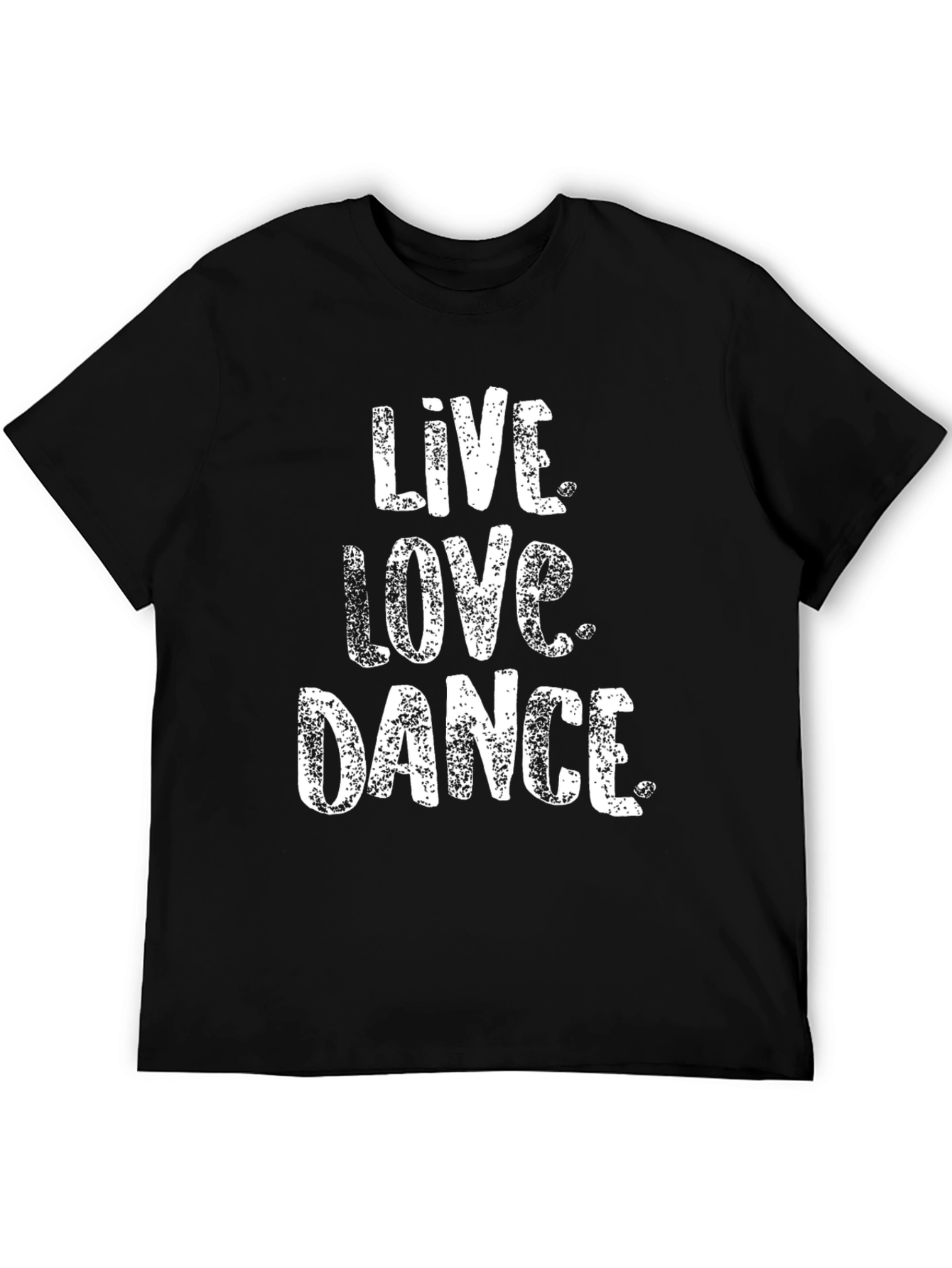 Live Love Dance Graphic Tee - Black T-Shirt