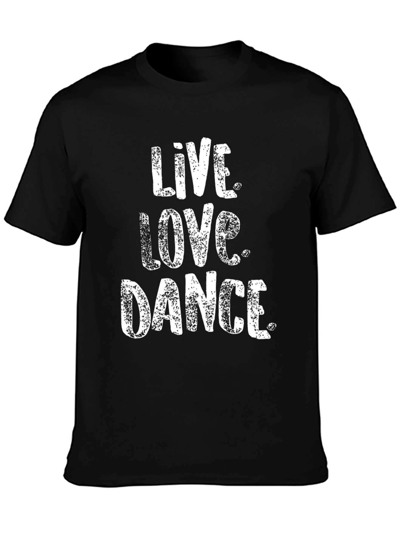 Live Love Dance Graphic Tee - Black T-Shirt