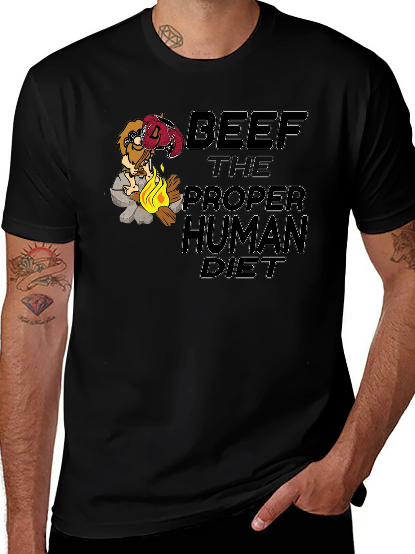 Beef: The Proper Human Diet T-Shirt