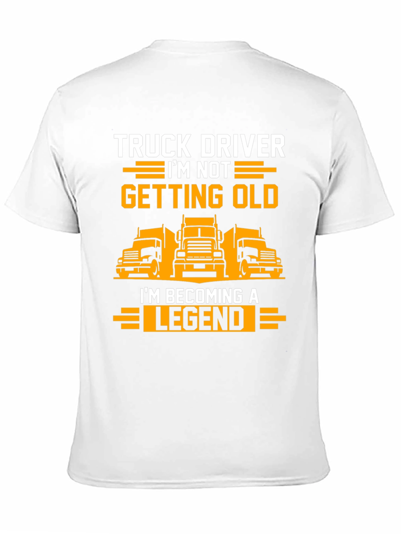 Truck Driver Legend T-Shirt - Black