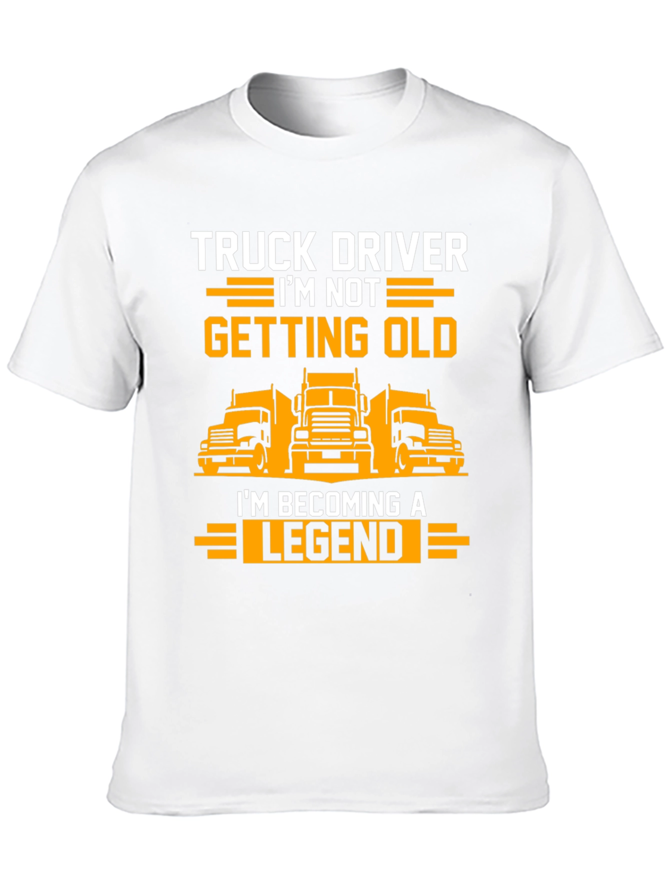 Truck Driver Legend T-Shirt - Black