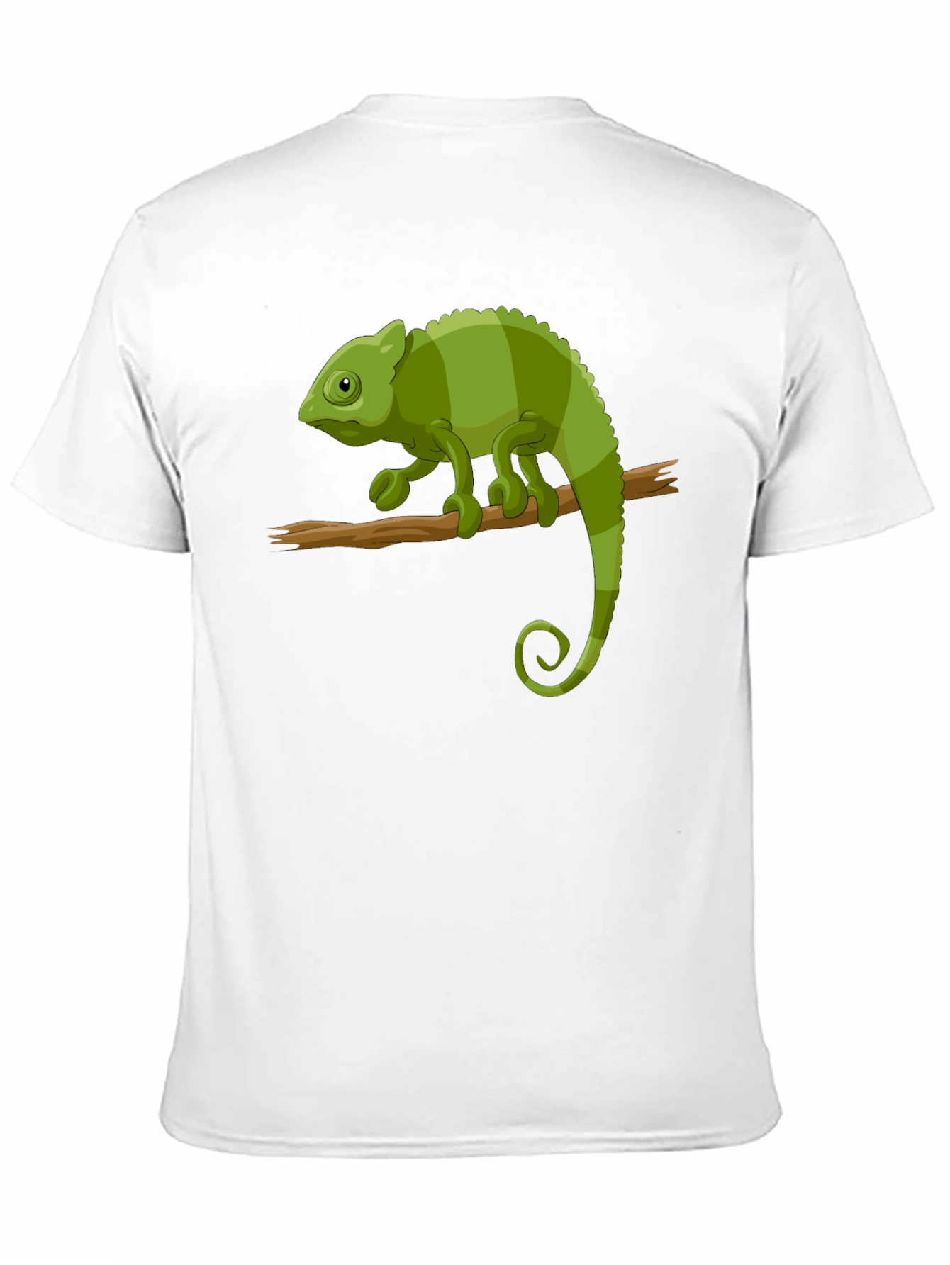 Chameleon Graphic Tee - Cool Animal Print T-Shirt