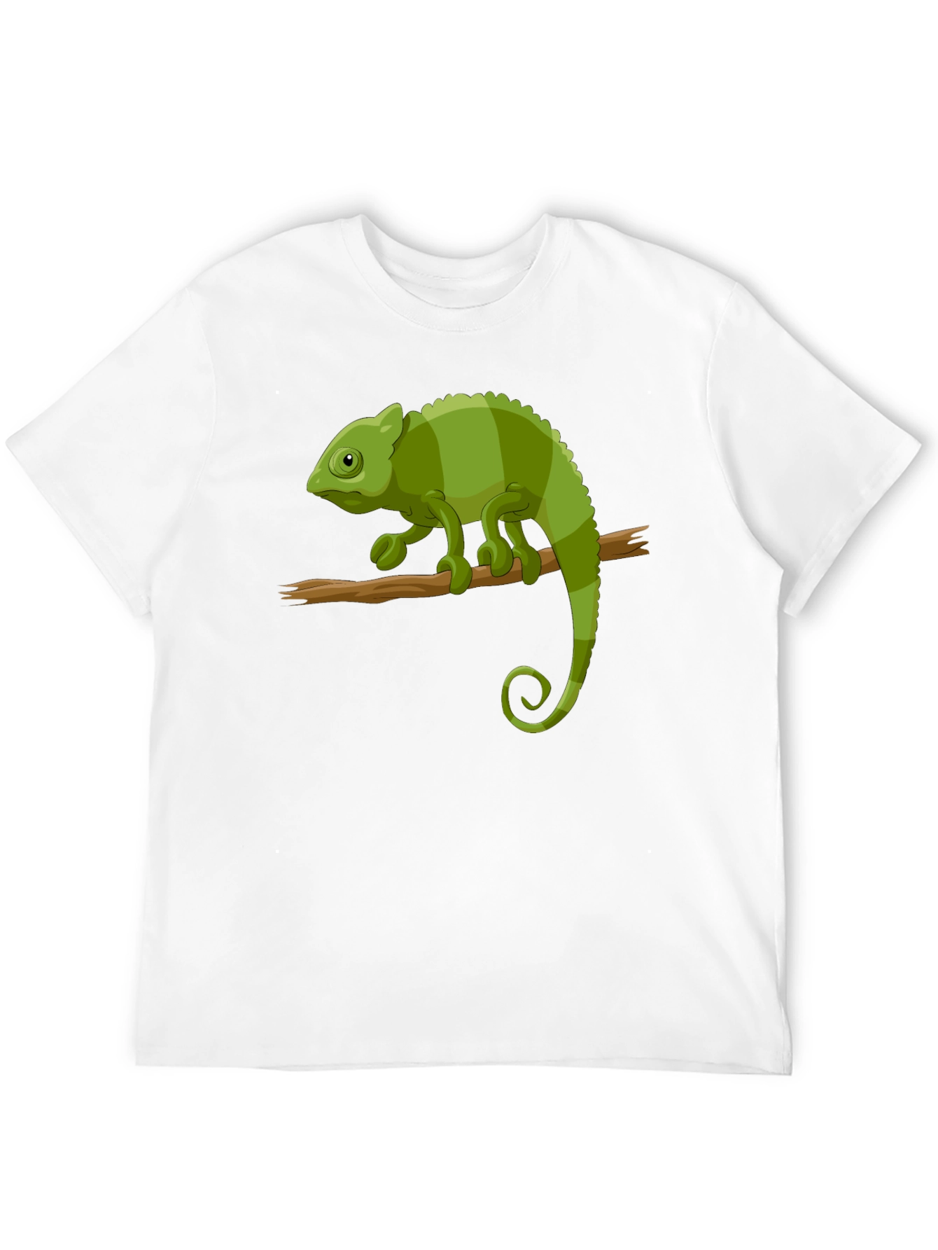 Chameleon Graphic Tee - Cool Animal Print T-Shirt