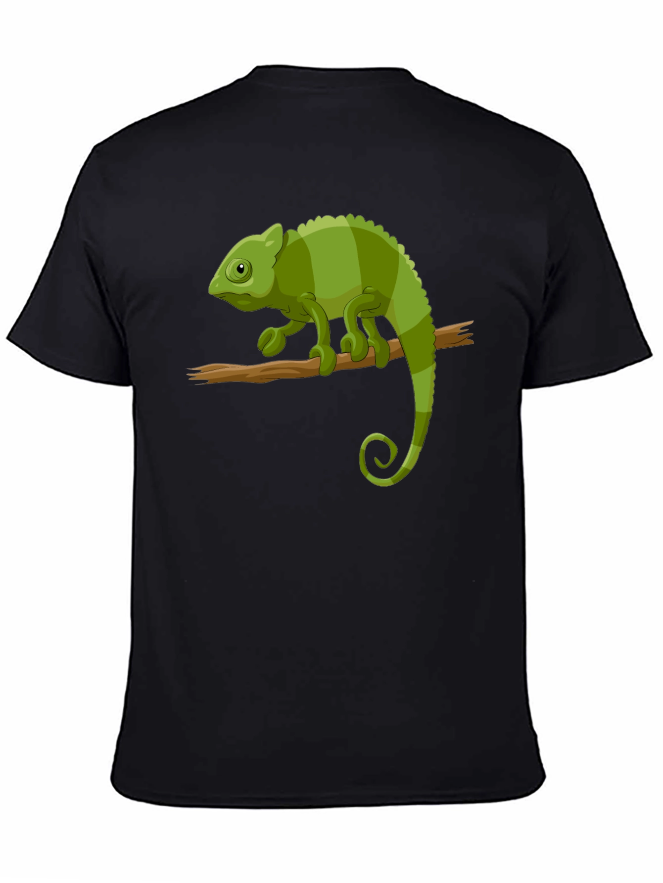 Chameleon Graphic Tee - Cool Animal Print T-Shirt
