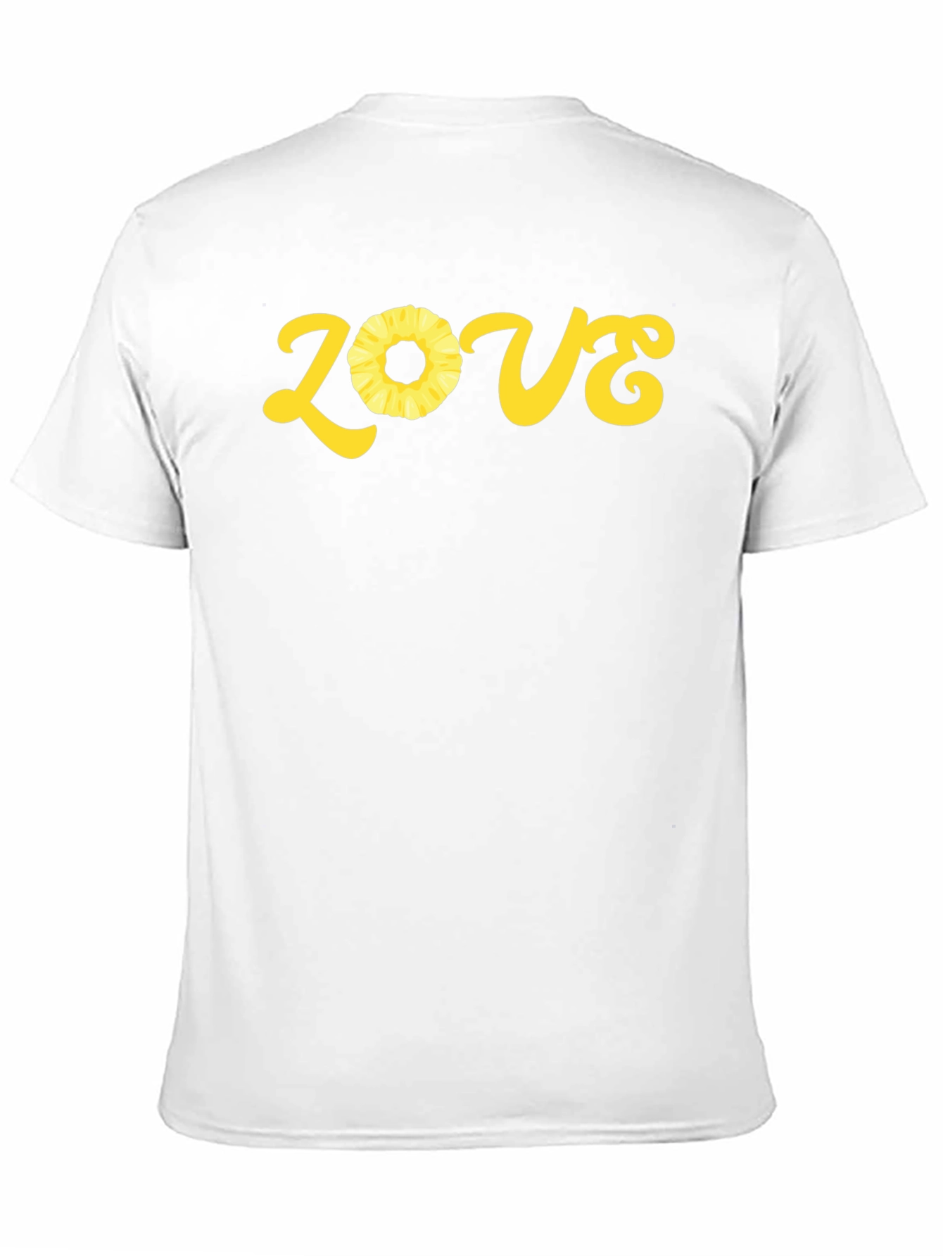 Pineapple Love Graphic T-Shirt - Black
