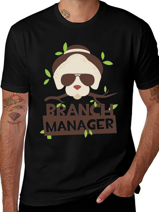 Branch Manager Funny Graphic T-Shirt