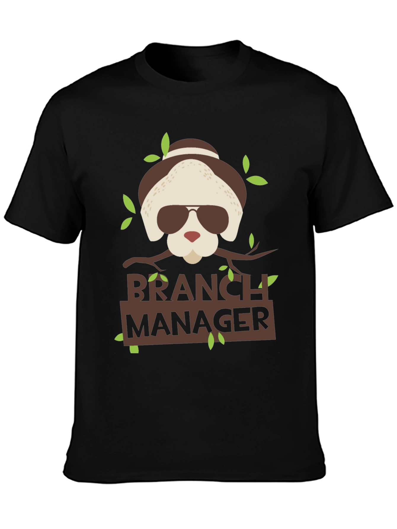 Branch Manager Funny Graphic T-Shirt
