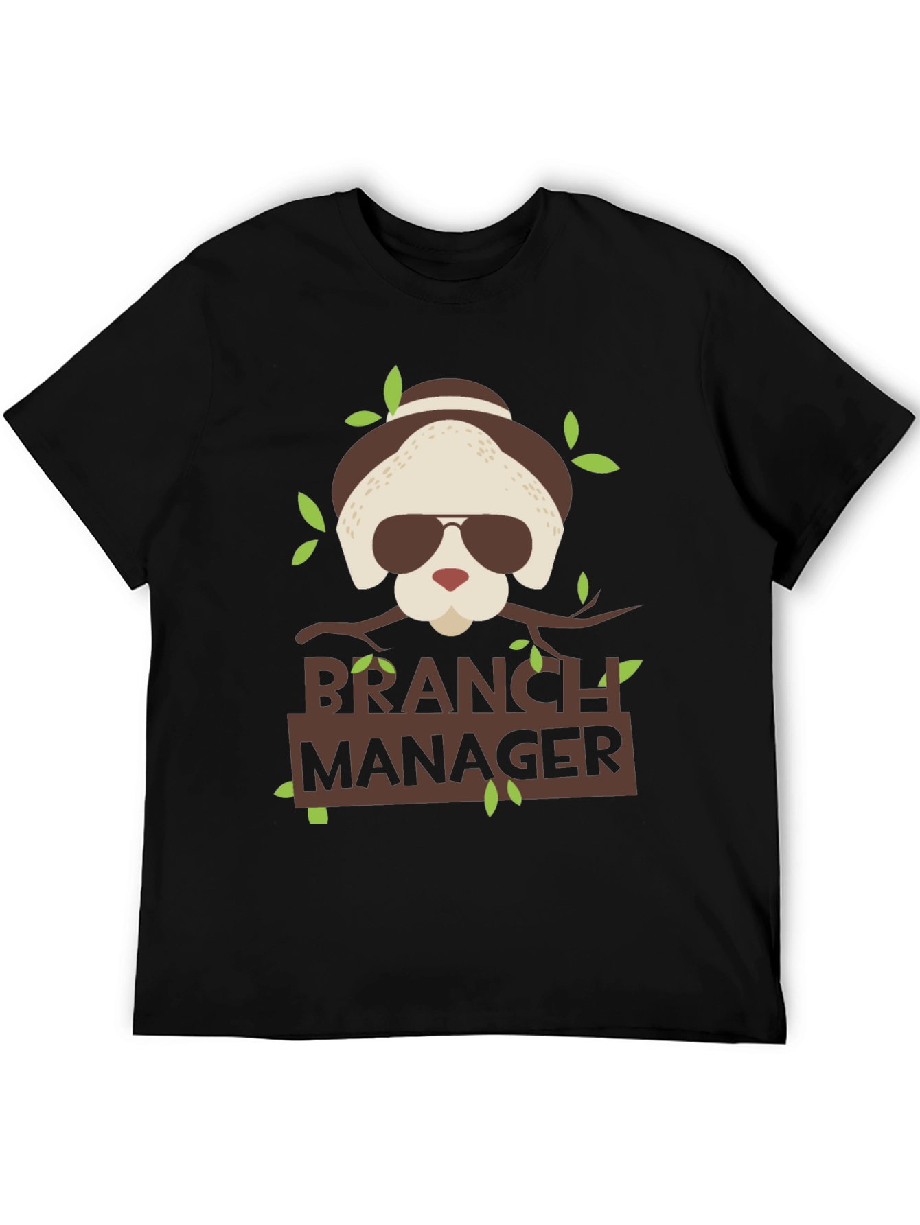 Branch Manager Funny Graphic T-Shirt