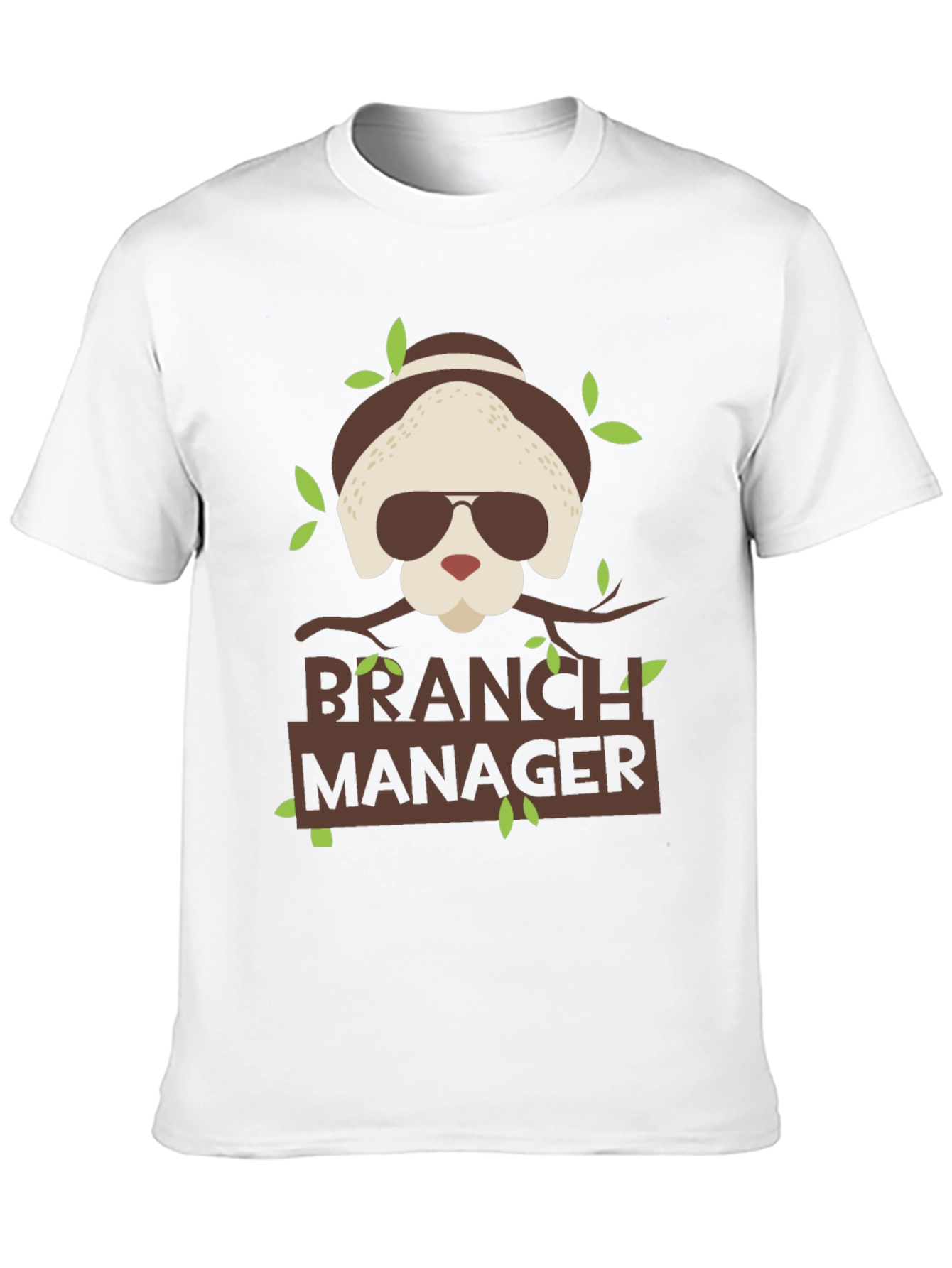 Branch Manager Funny Graphic T-Shirt