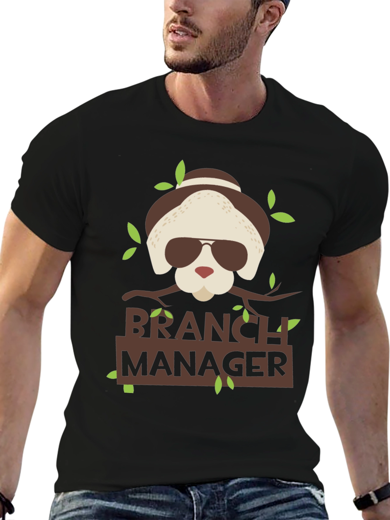 Branch Manager Funny Graphic T-Shirt
