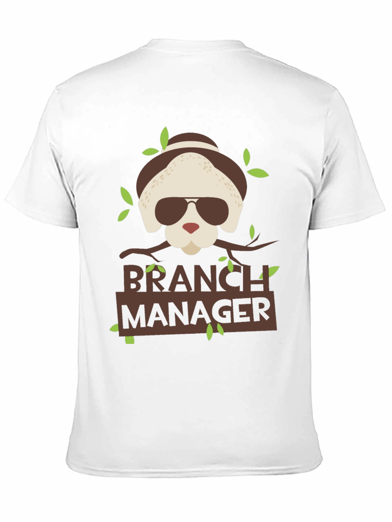 Branch Manager Funny Graphic T-Shirt