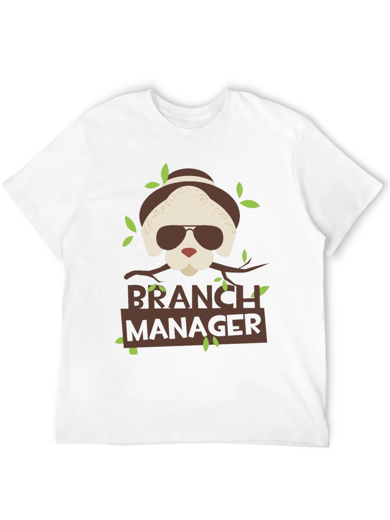 Branch Manager Funny Graphic T-Shirt