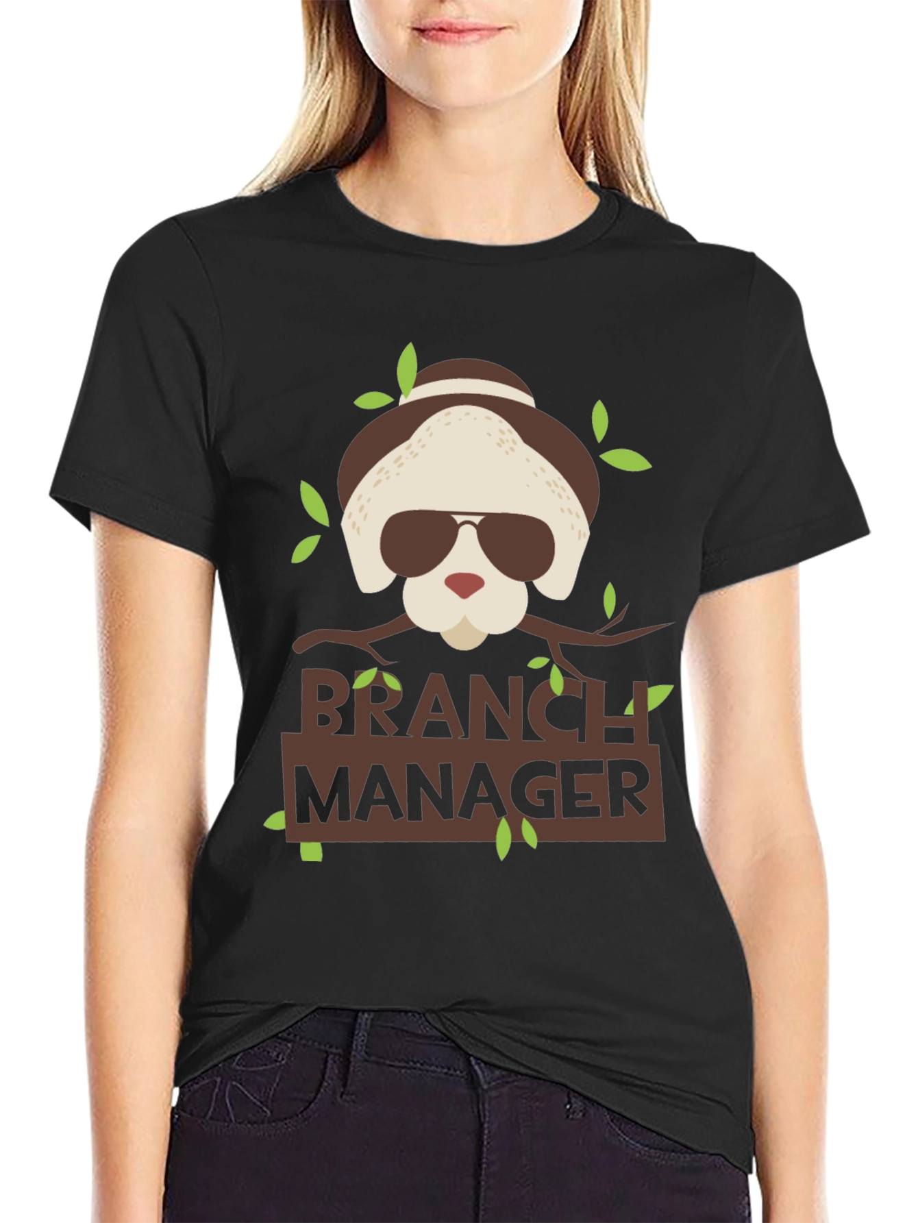 Branch Manager Funny Graphic T-Shirt