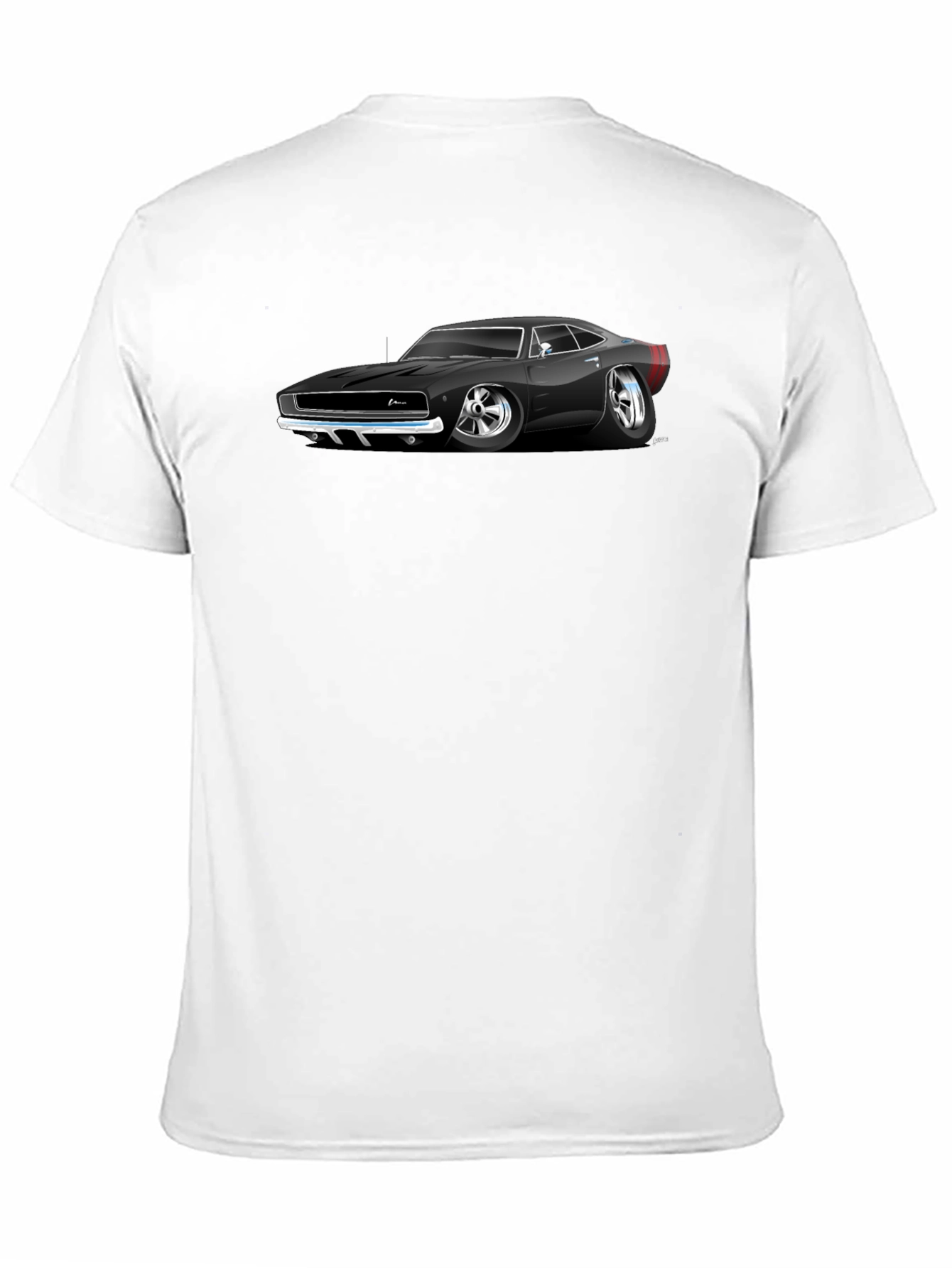 Classic Car Graphic Black T-Shirt
