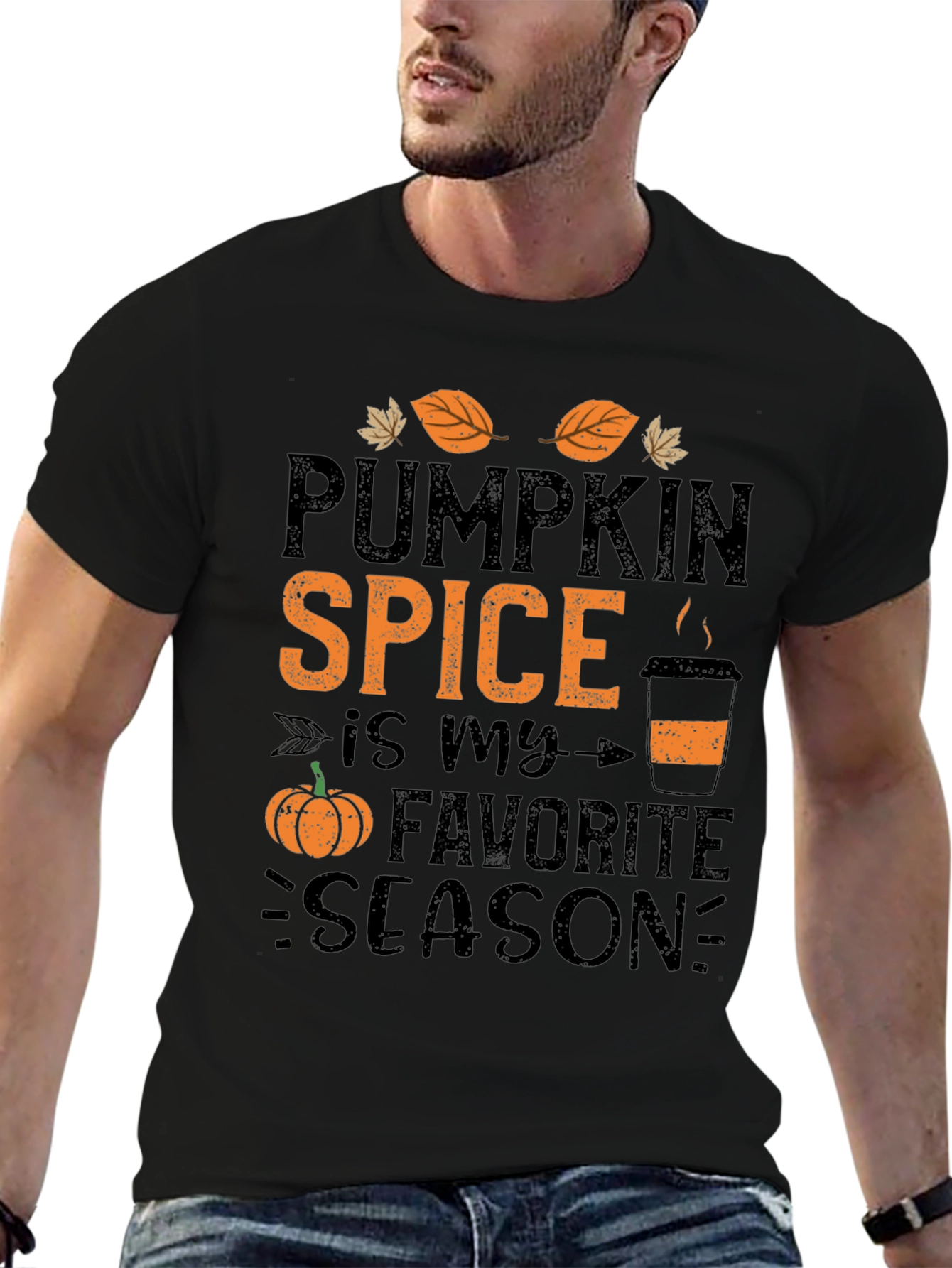 Pumpkin Spice Season Graphic Tee Fall Apparel