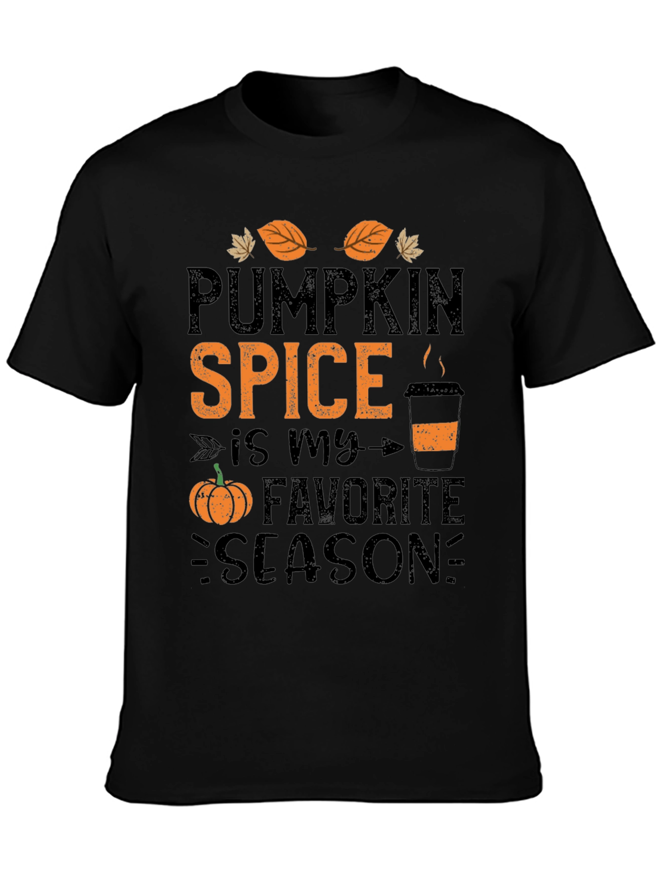 Pumpkin Spice Season Graphic Tee Fall Apparel