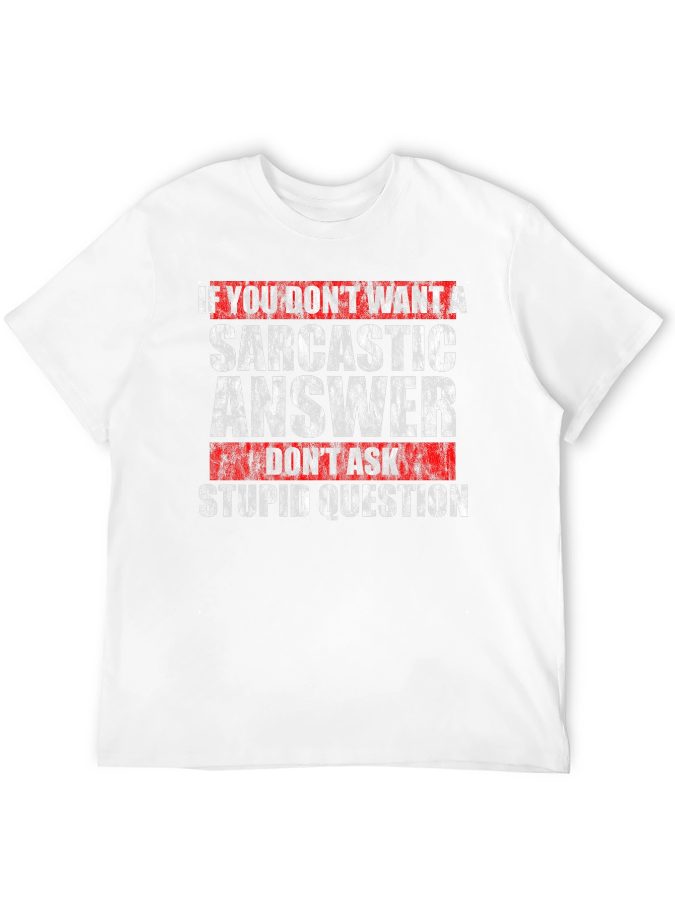 Sarcastic Answer T-Shirt - Funny Graphic Tee