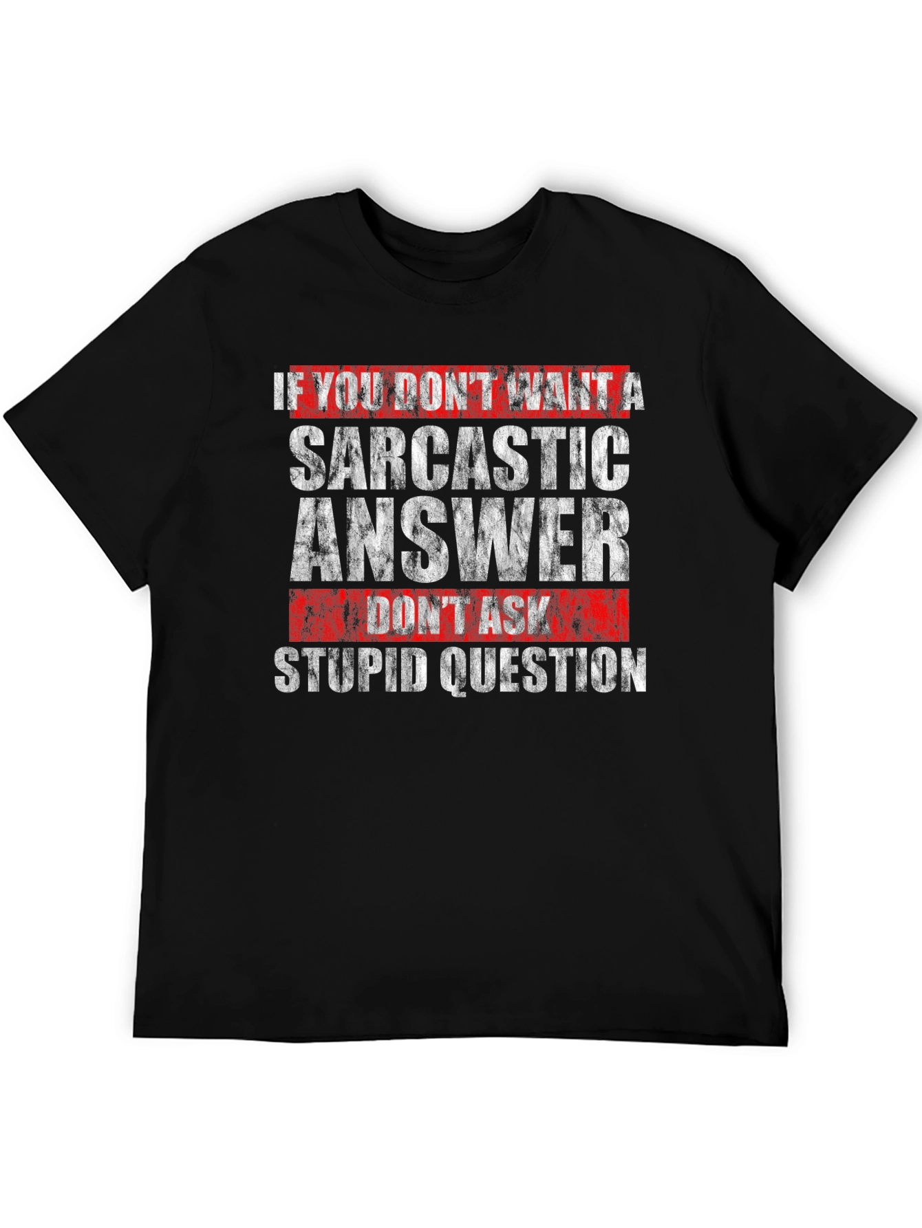 Sarcastic Answer T-Shirt - Funny Graphic Tee